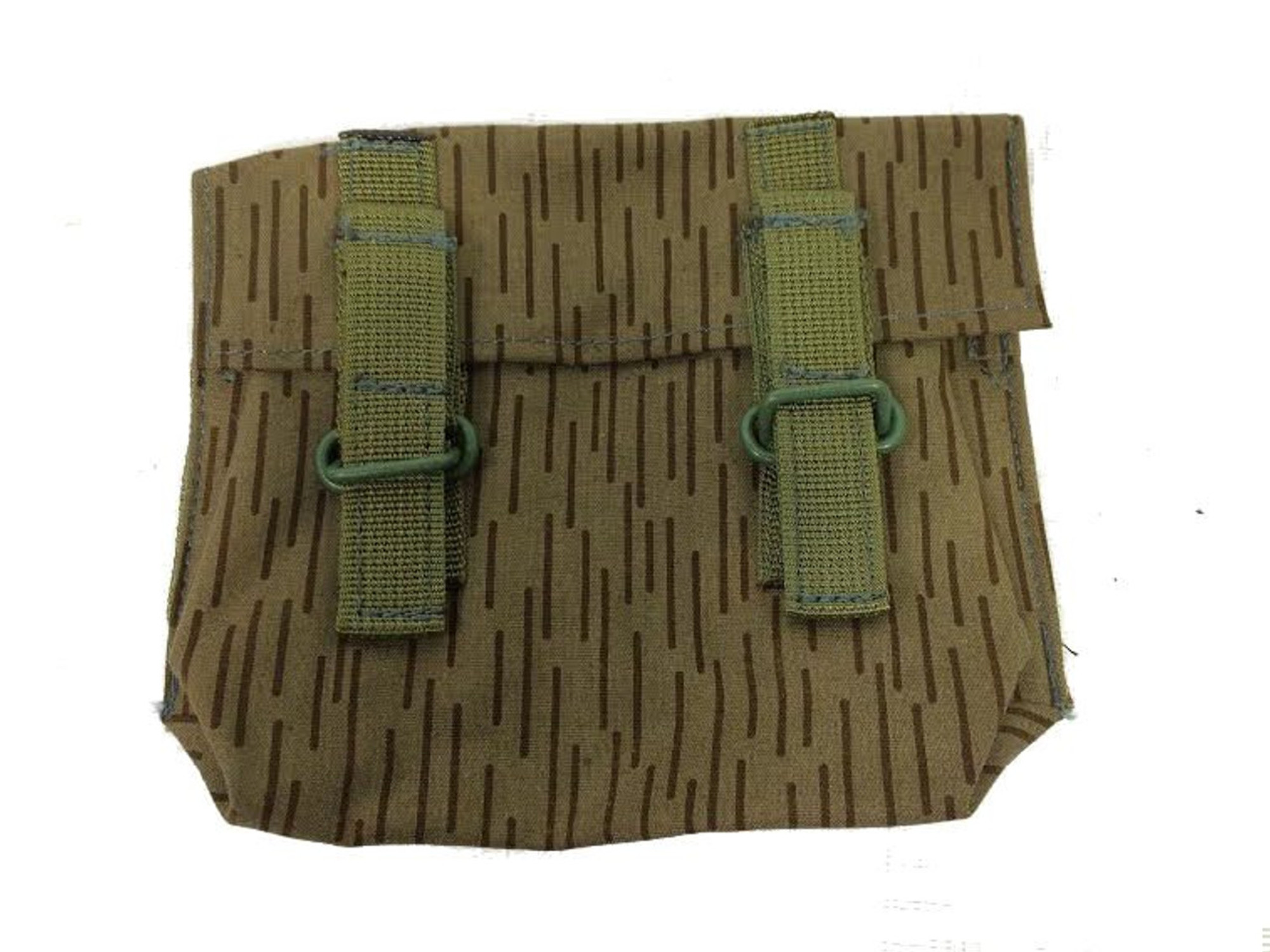 German Military Rain Camo 3 Compartment Ammo Pouch