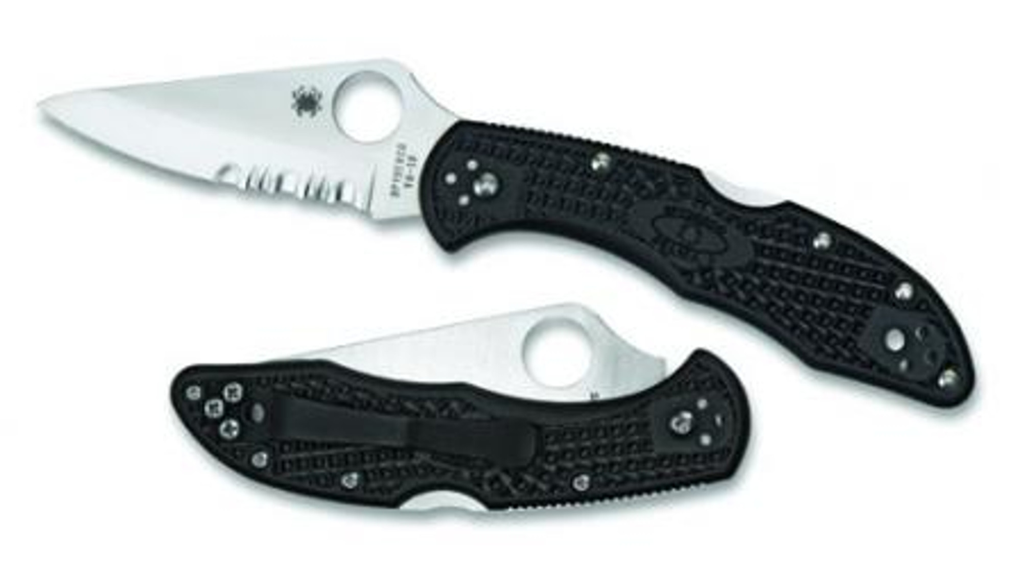 Spyderco Delica 4 Zytel Handle Folder - Combo Edge