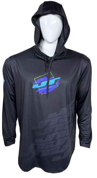 JT Spring Air Shoody Teal/Purple