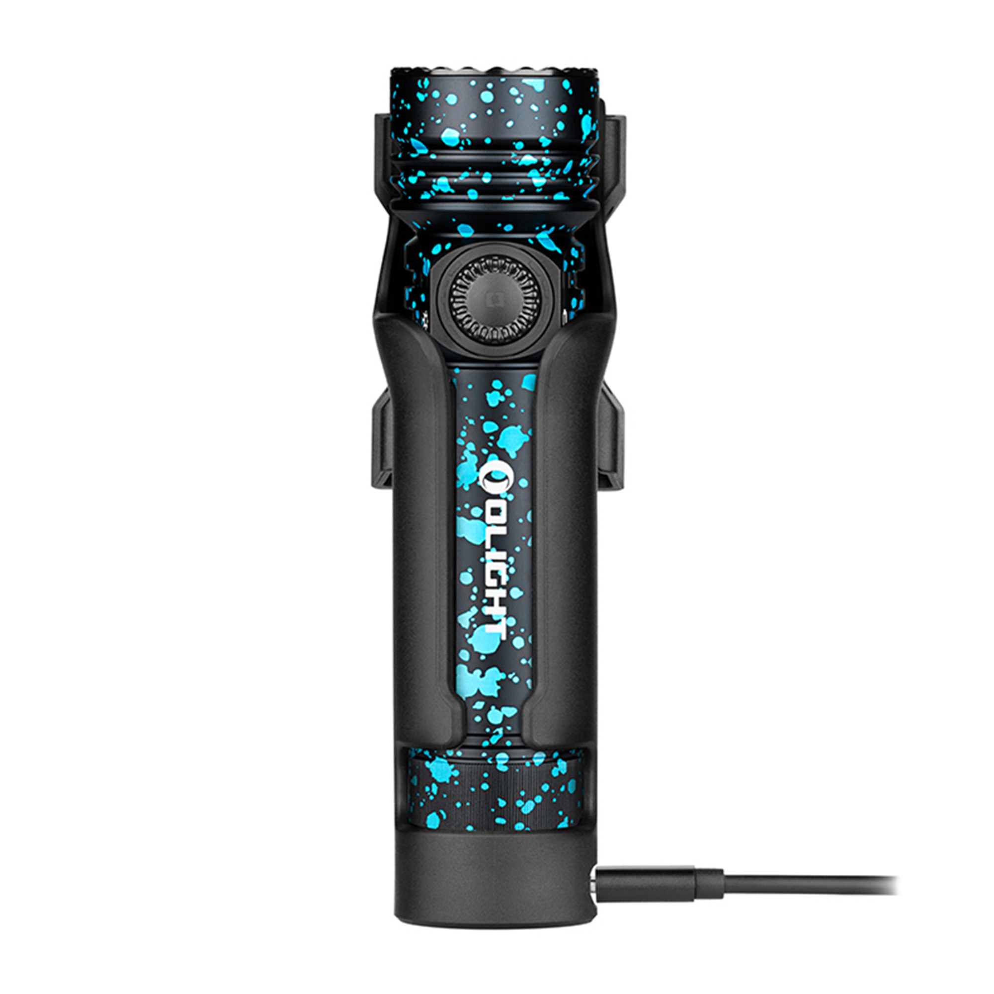 Olight Seeker 4 Pro High Power Flashlight - CW -  Deep Ocean