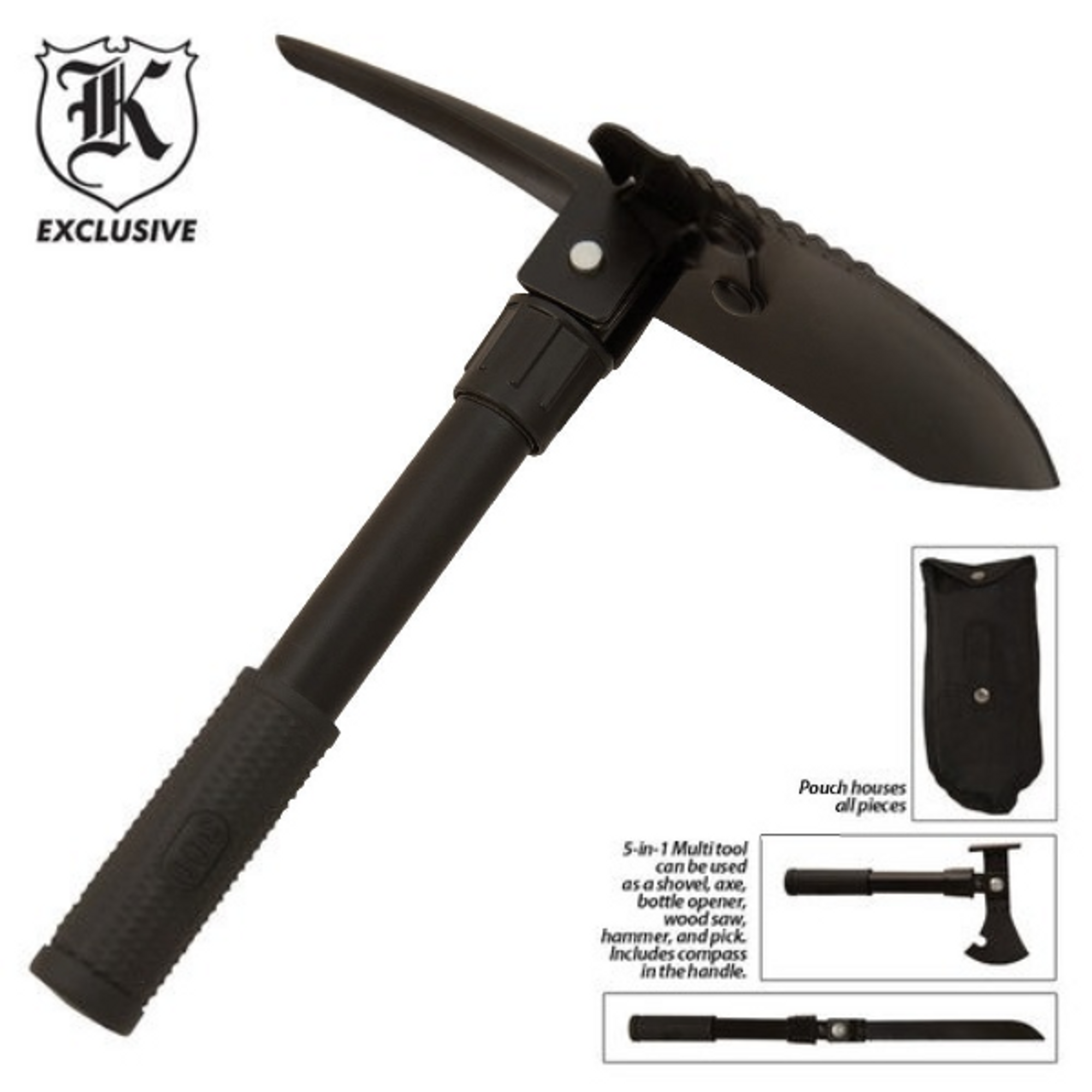 5-in-1 Survival Multi-Purpose Tool