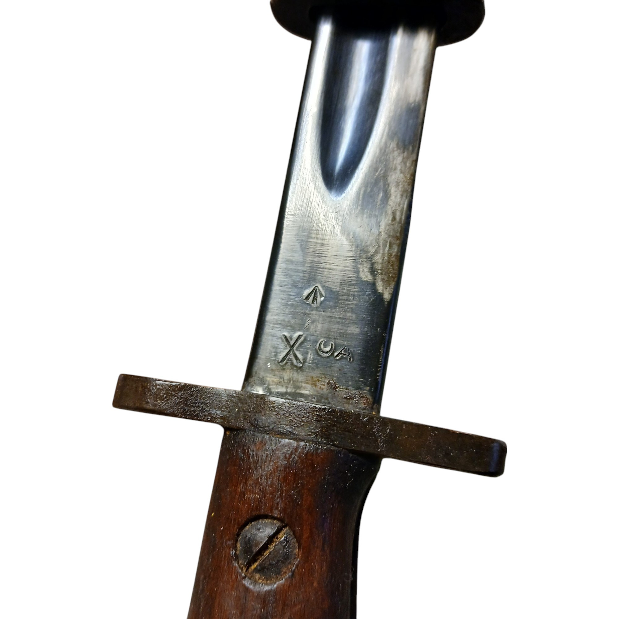 WW2 Australian Army Pattern 1907 Bayonet & Scabbard - Dated 1942
