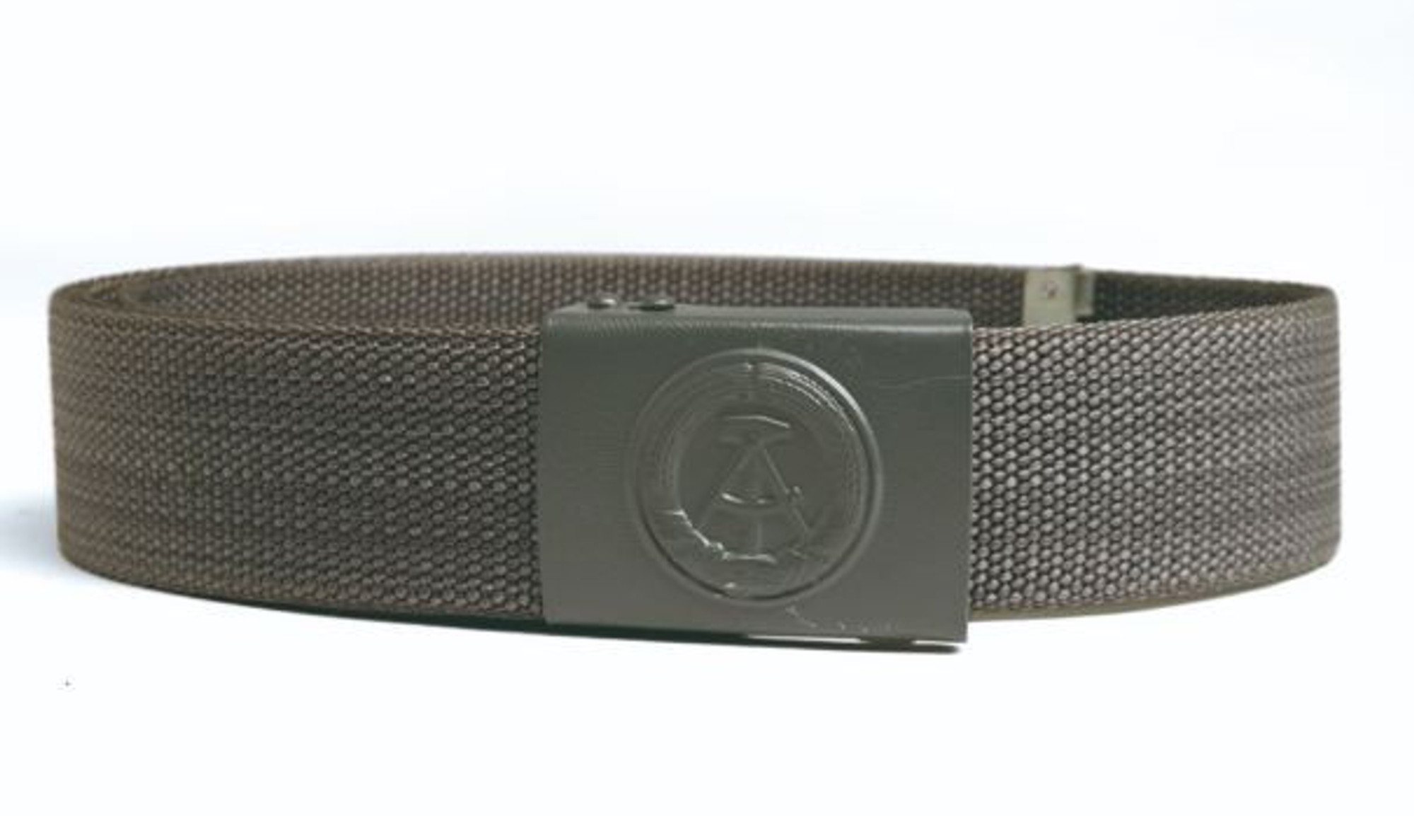 East German Armed Forces Grey Combat Belt w/Buckle