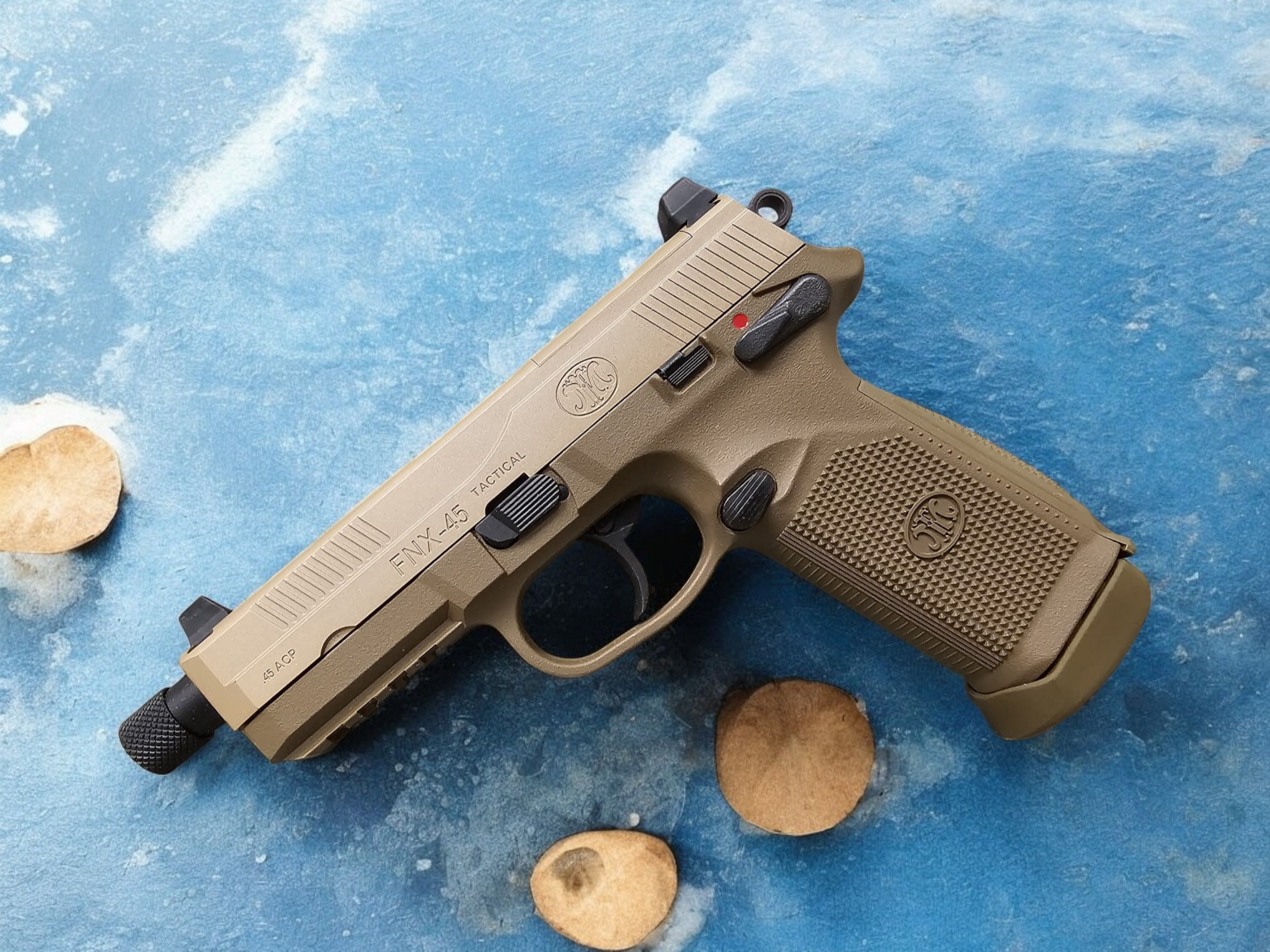 Tokyo Marui FNX-45 Tactical Airsoft Gas Blowback Pistol - USEDⓈ