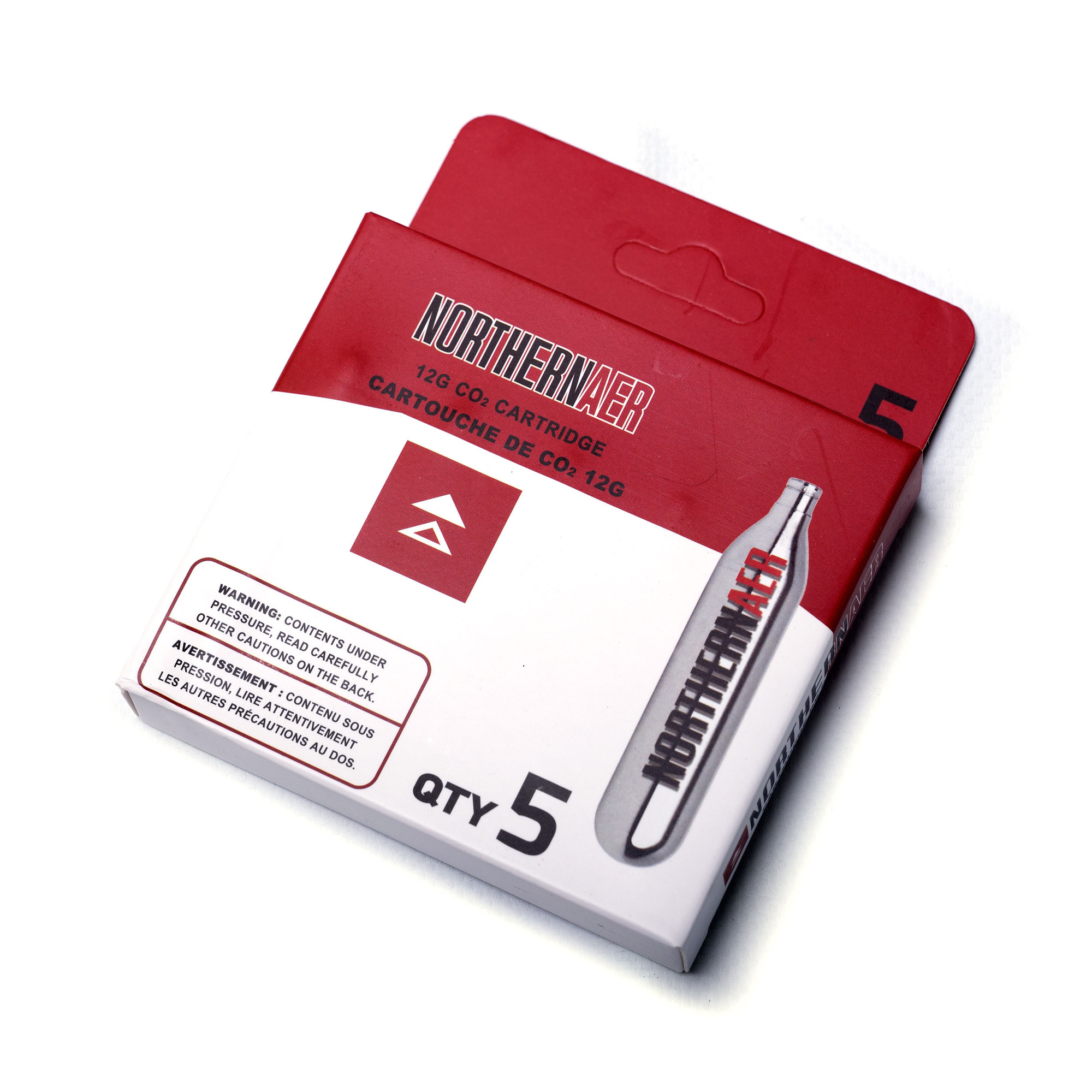 Northernaer 12 Gram CO2 Cartridges - 5 Pack