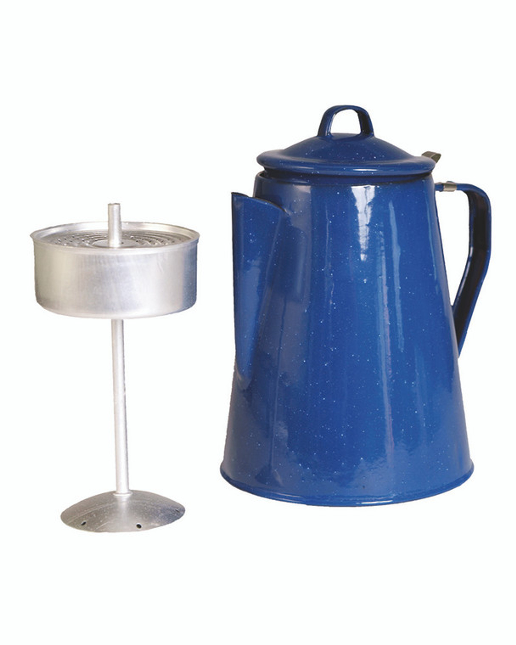 Mil-Tec® Blue Coffee Pot W/Percolator