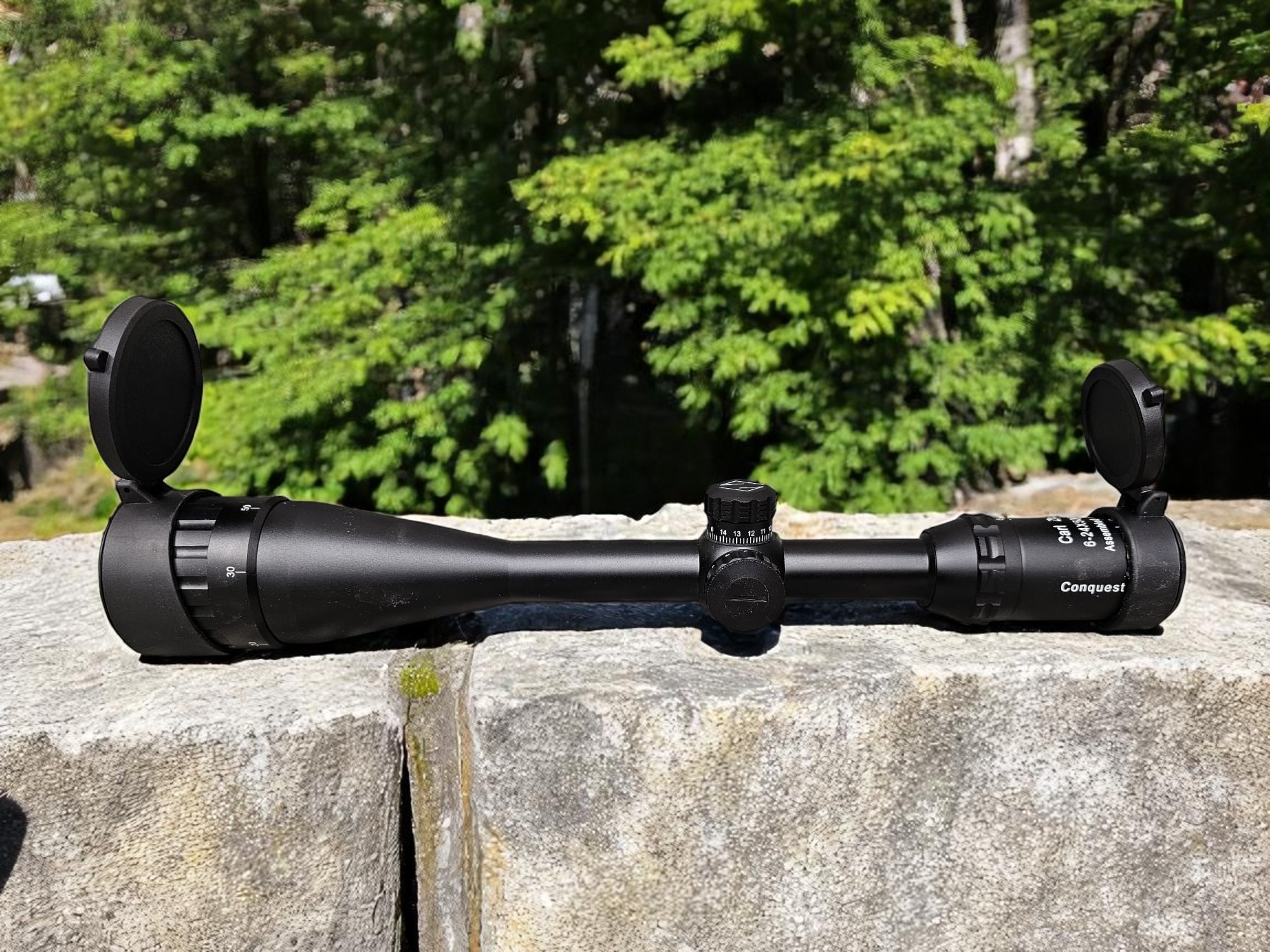 Replica Carl Zeiss 6-24x50 AO Illuminated Riflescope - USEDⓈ