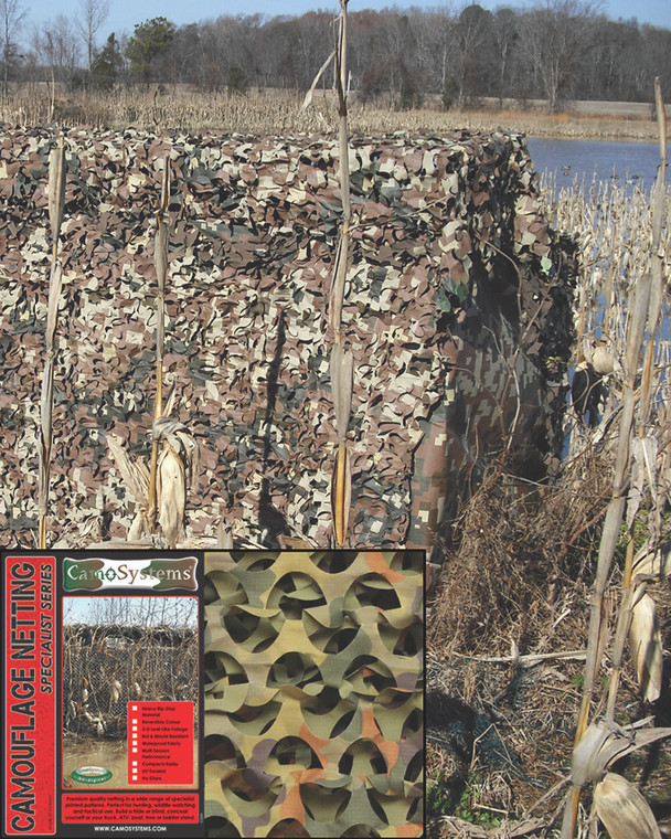 Flecktarn 7.8'x19.7' Basic Light Camo Net