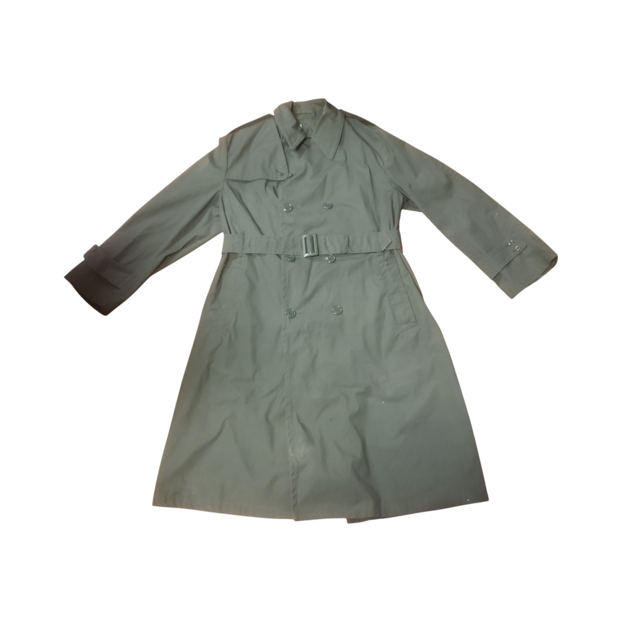 U.S. Armed Forces Cotton & Polyester Raincoat - 42R - Dated 1971