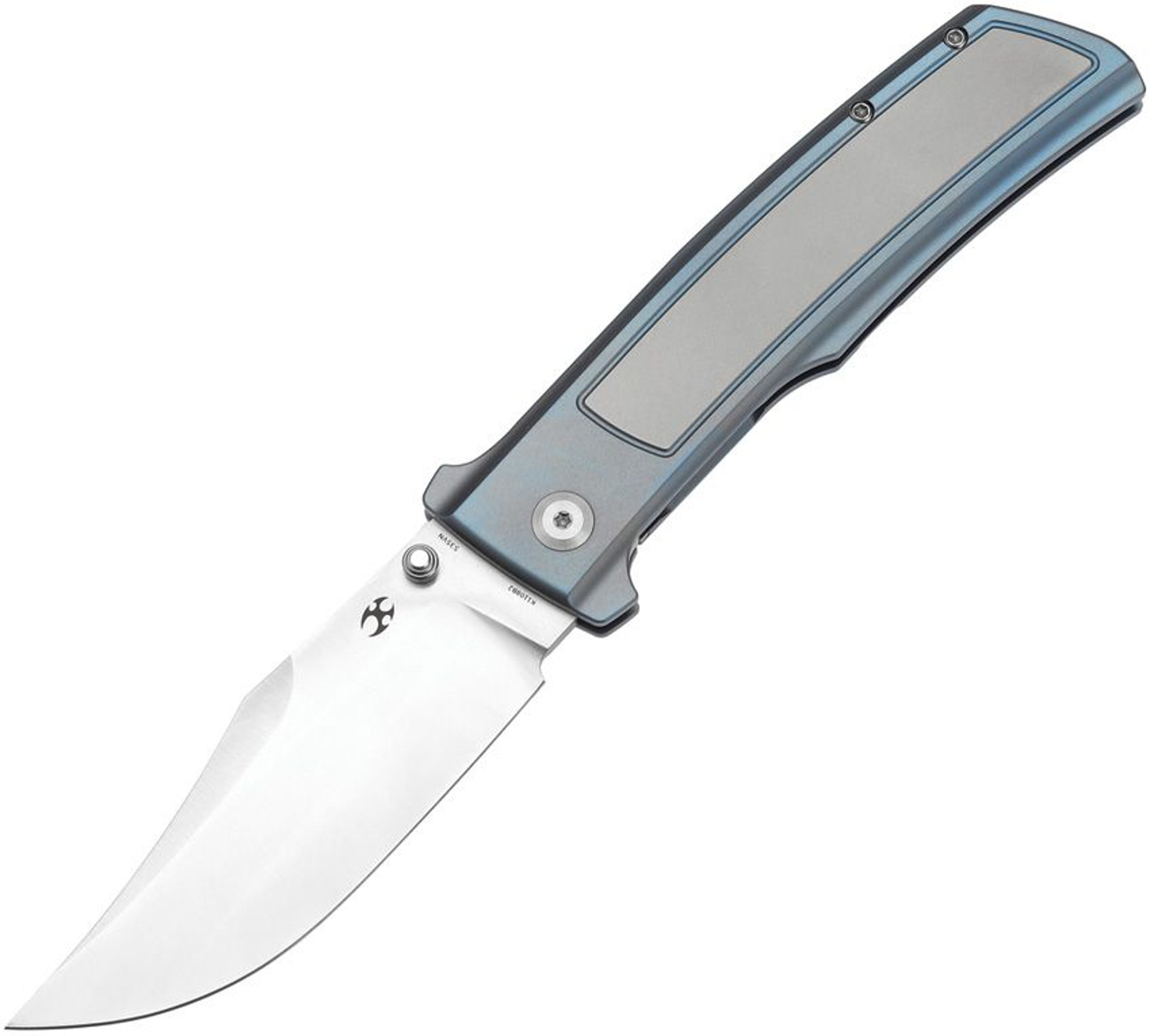 Bison Framelock Gray/Blue