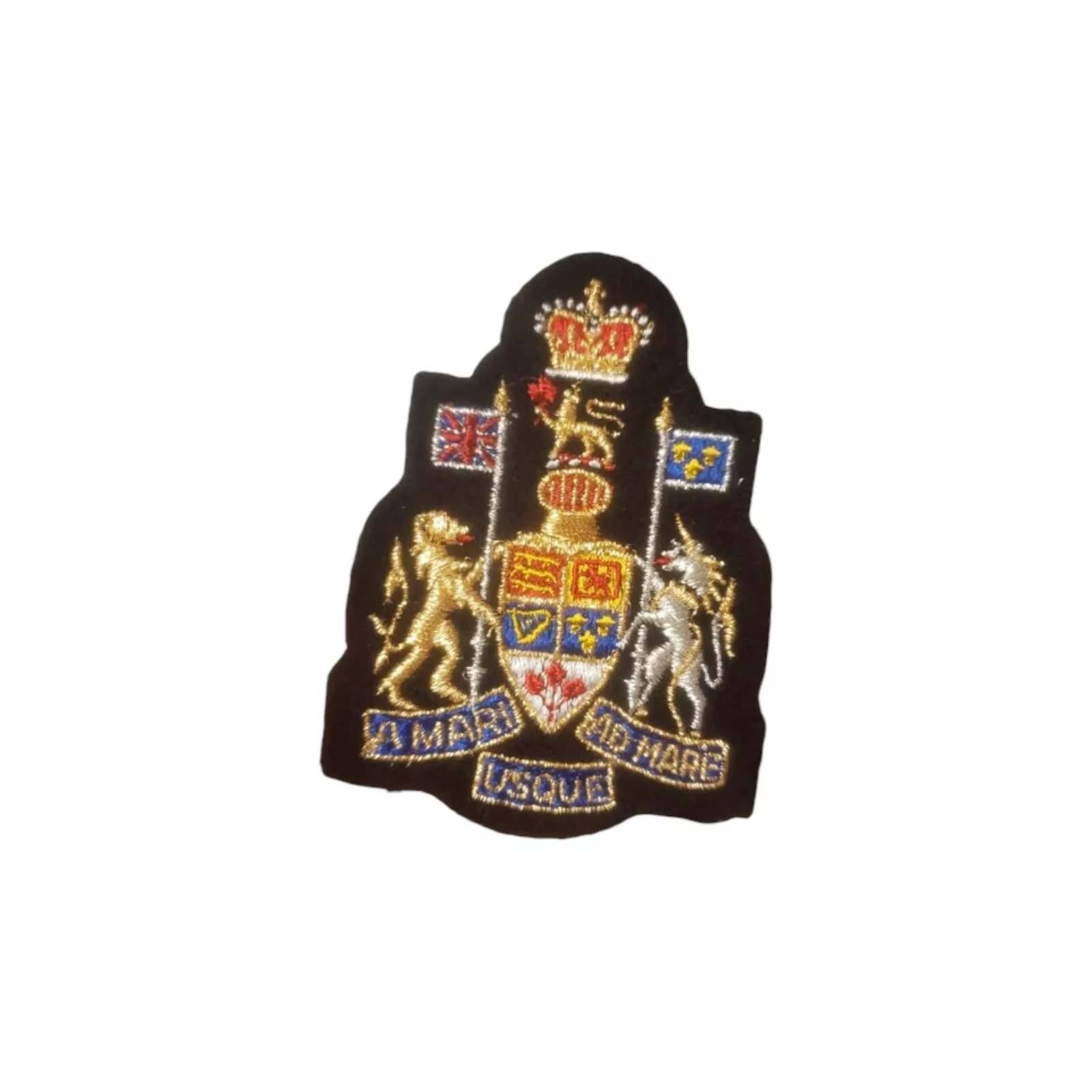 Canadian Armed Forces Chief Warrant Officer Sleeve Badge - Black Backing