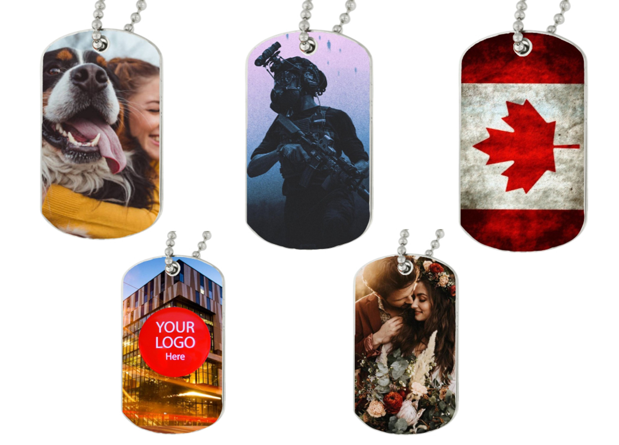 Custom Printed Dog Tag
