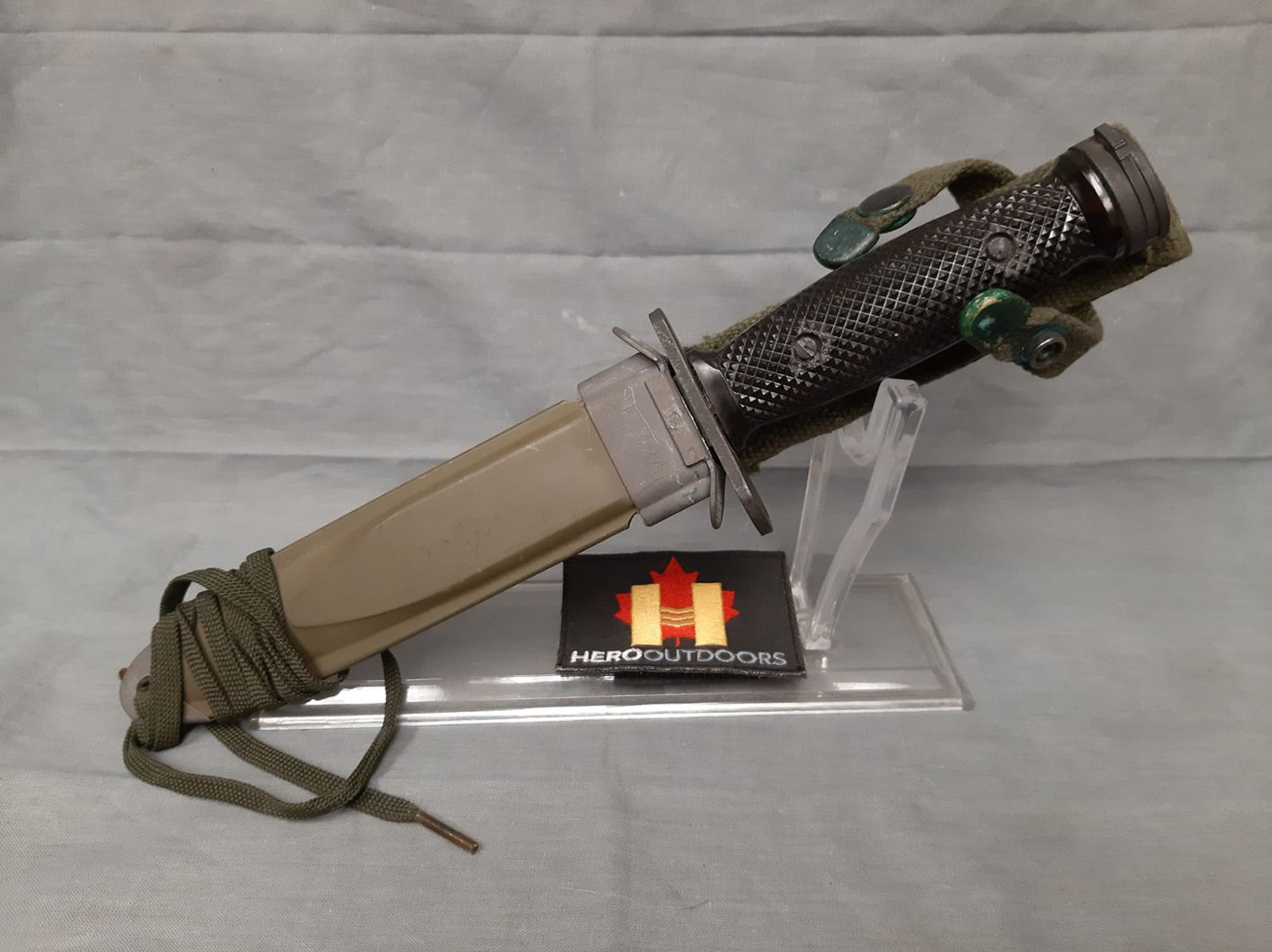 Original U.S. Korean War Era M4 Bayonet by Conetta for M1 Carbine with M8A1 Scabbard by PWH