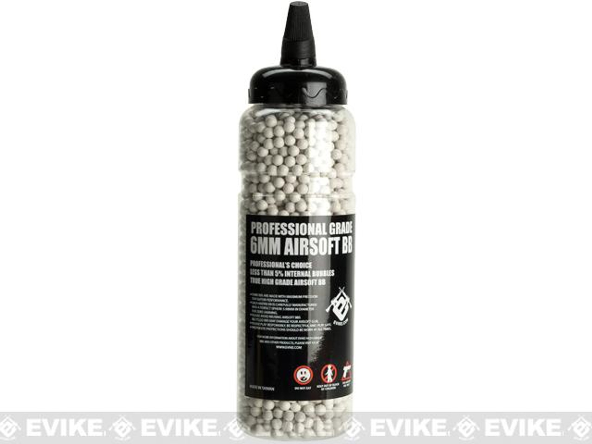Professional Grade Match Type 6mm Airsoft BBs (Weight: .32g / 3000 Rounds / White)