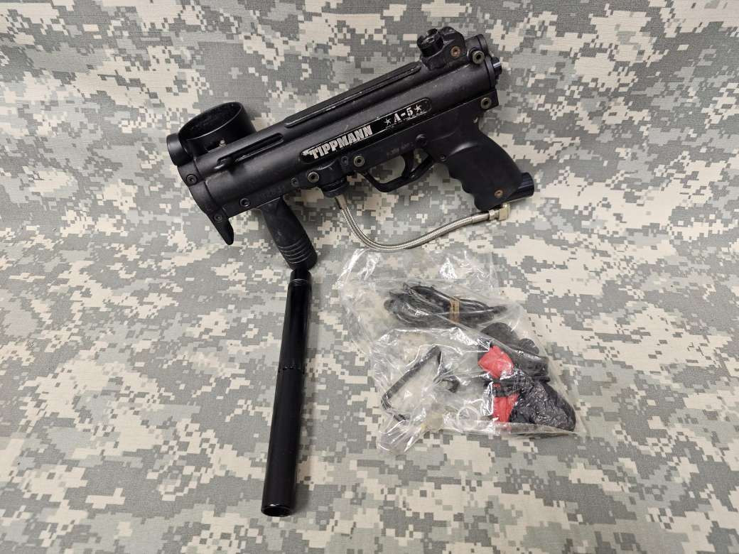Tippmann A5 Paintball Gun - BONEYARD