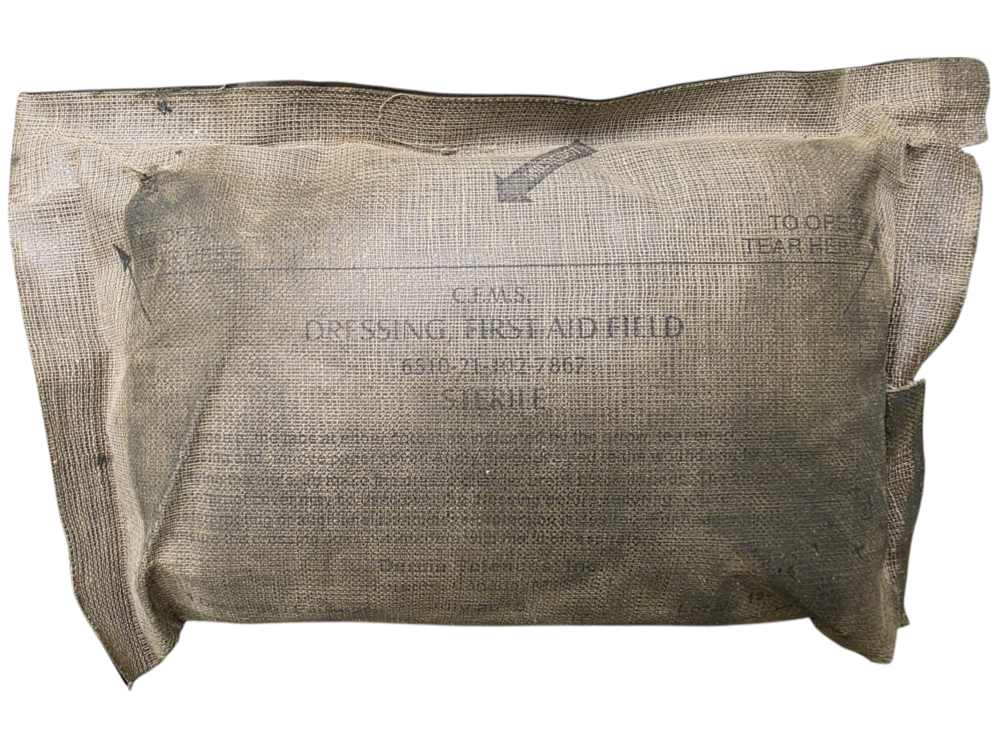 C.F.M.S Sterile First Aid Field Dressing Dated 2015