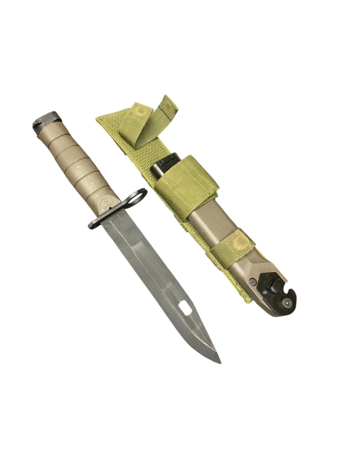 Canadian Armed Forces C7/C8 Eickhorn Solingen Bayonet 2000 W/ Scabbard & Frog