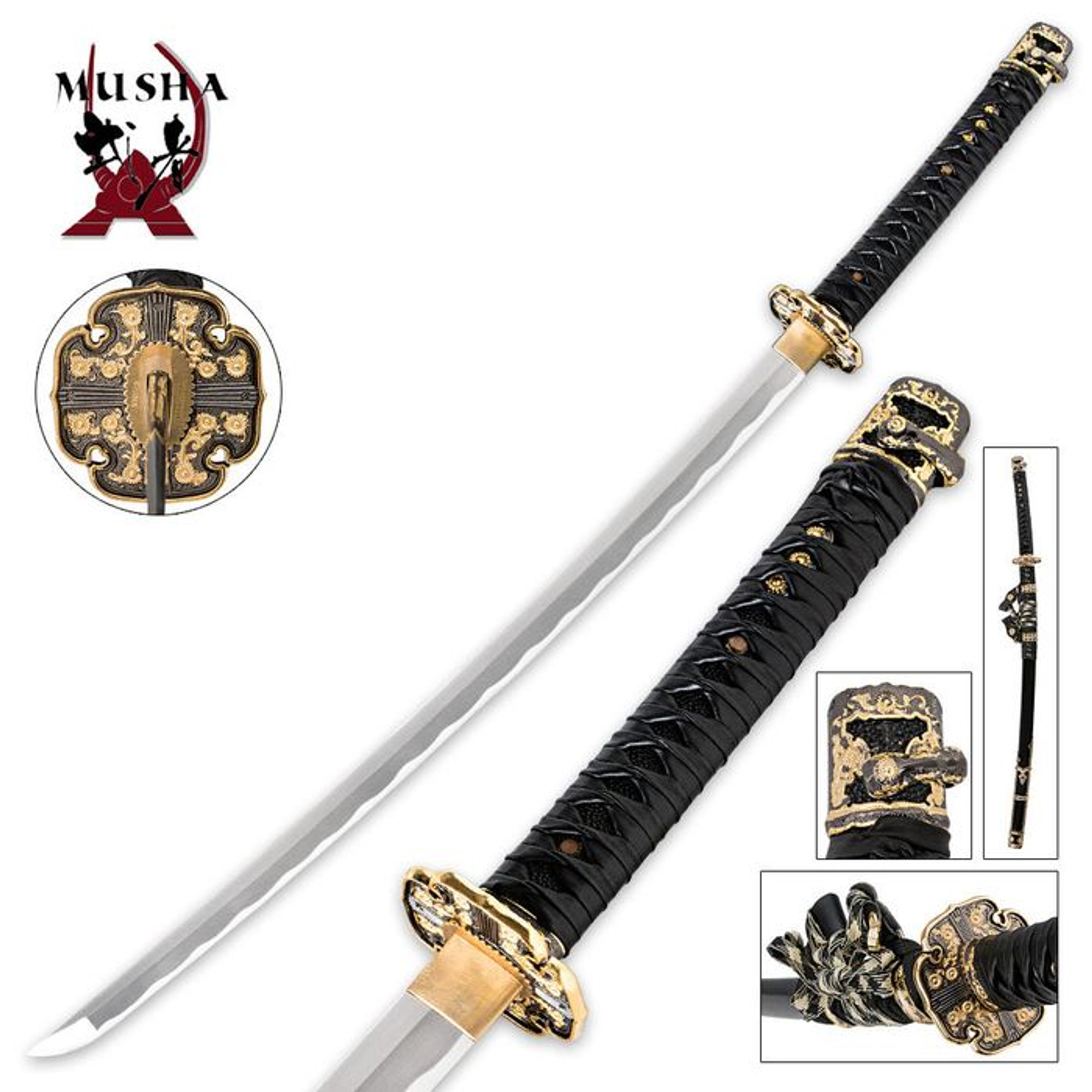 Jintachi Ceremonial Sword Black