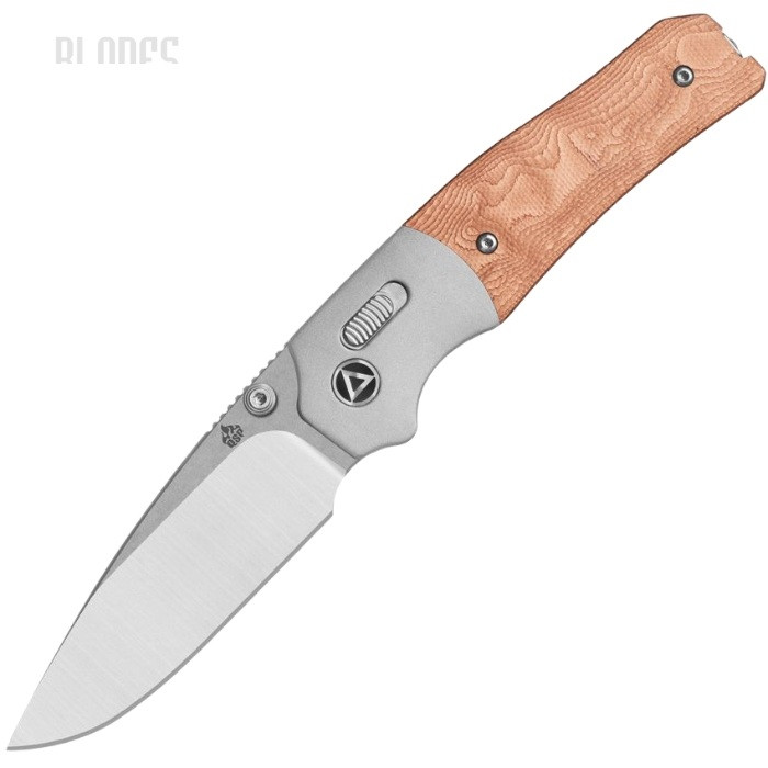 QSP Vault Glyde Lock Folding Knife SW/Satin G10 w/Copper Foil