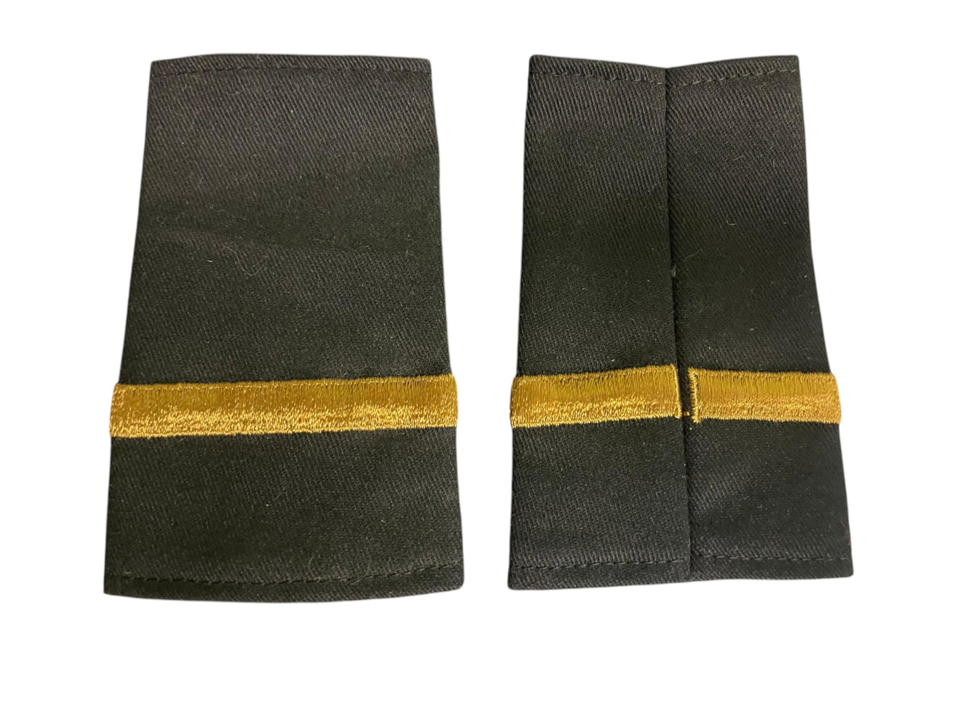 Canadian Armed Forces Dark Green Rank Epaulets Rank Only - Lieutenant