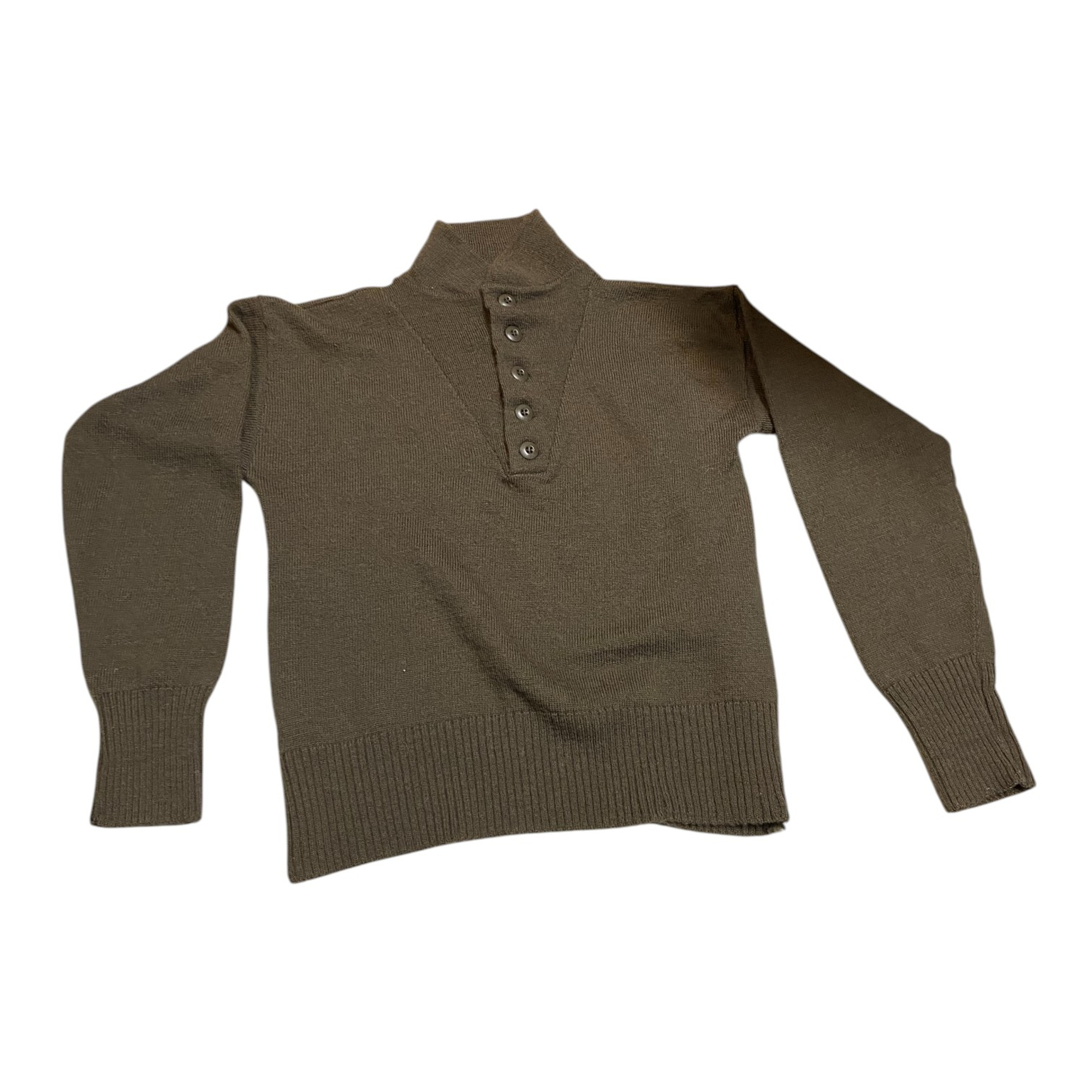 U.S. Armed Forces Wool Sweater - Large - Dated 1982