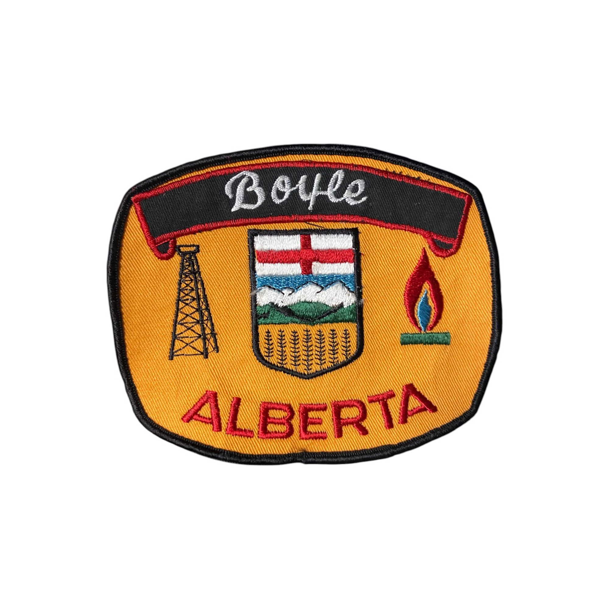 Vintage Alberta Boyle  Crest Patch