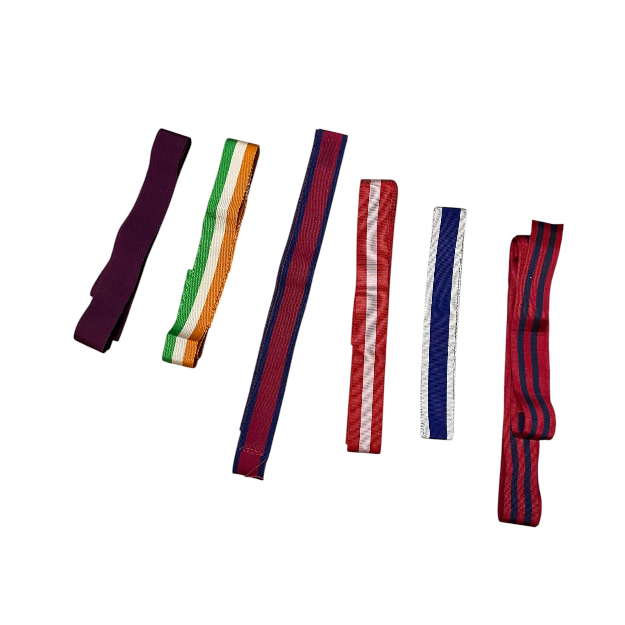 Vintage British Army 1800s Pre-Cuts Campaign/Service Medals Ribbons