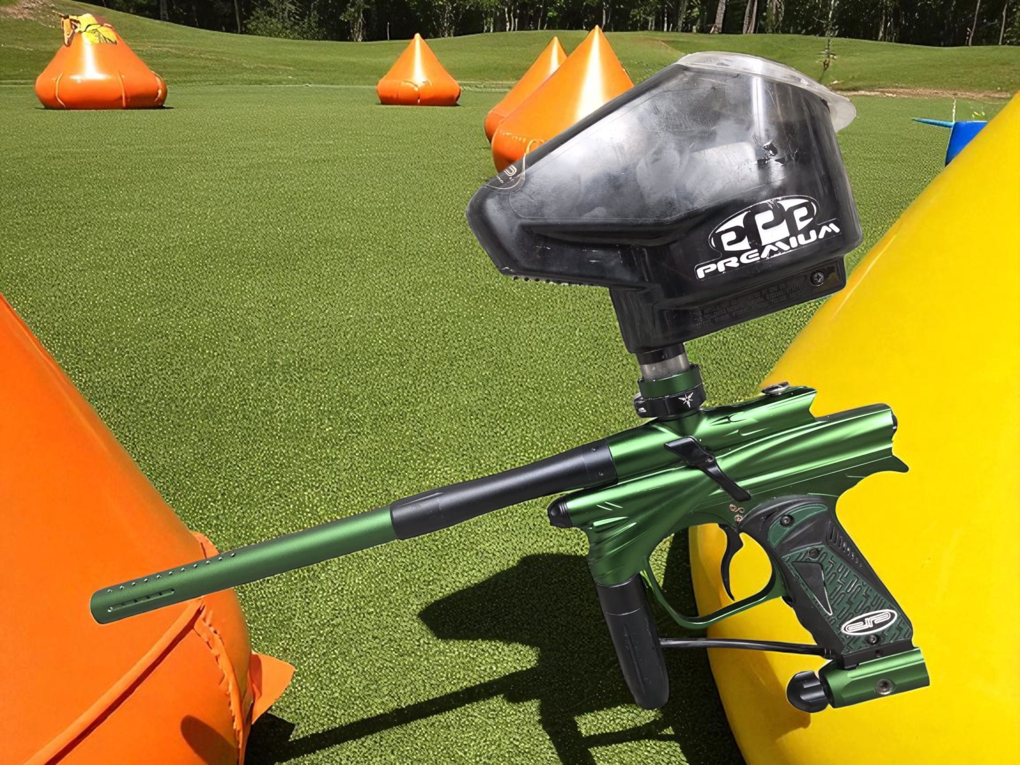 Dangerous Power DP Fusion F8 Paintball Gun - Package - USEDⓈ