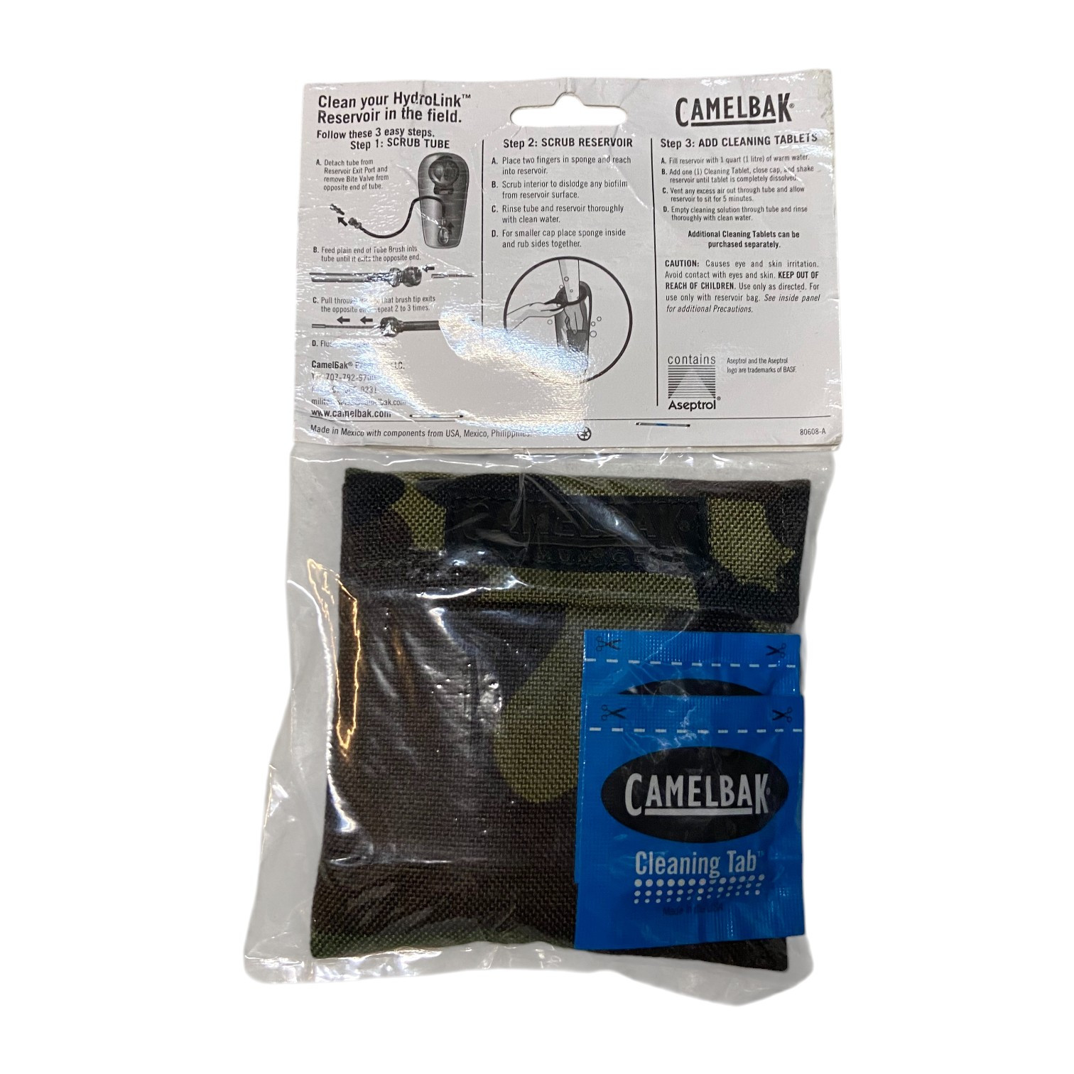 CamelBak Bladder Cleaning Kit W/ M81 Woodland Pouch