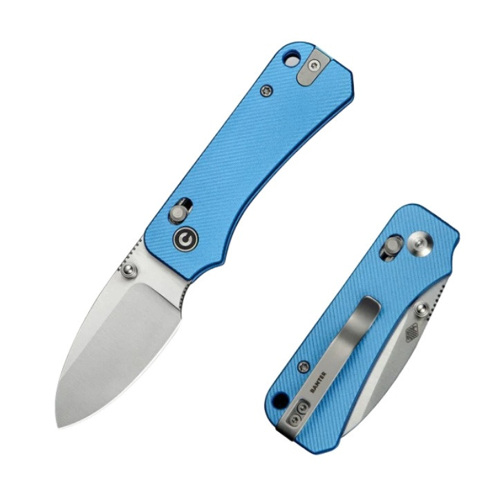 CIVIVI Baby Banter 2 Nitro-V Satin Aluminum Blue