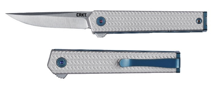 CRKT CEO Microflipper Sandvik Satin, Aluminum