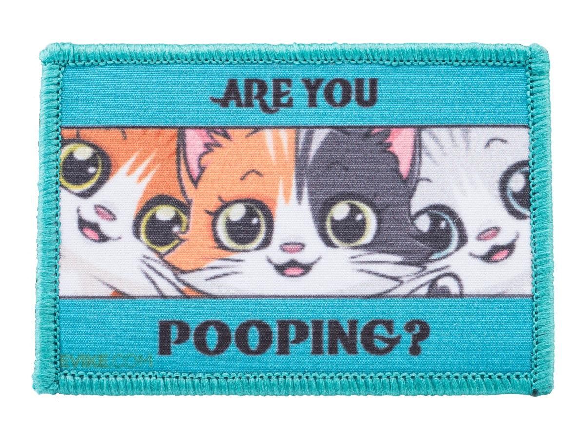 "Are you Pooping?" Woven Morale Patch