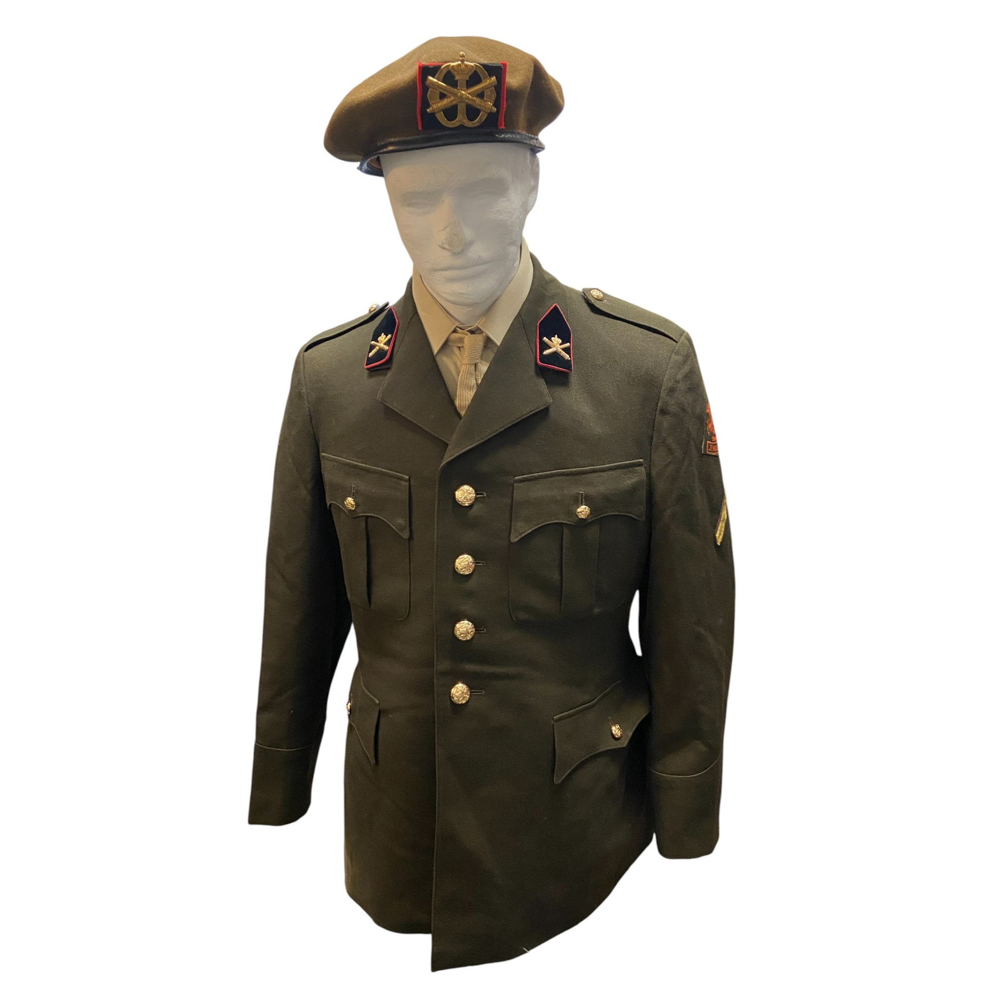 Royal Netherlands Army 1960s Field Artillery Corp Dress Uniform Set