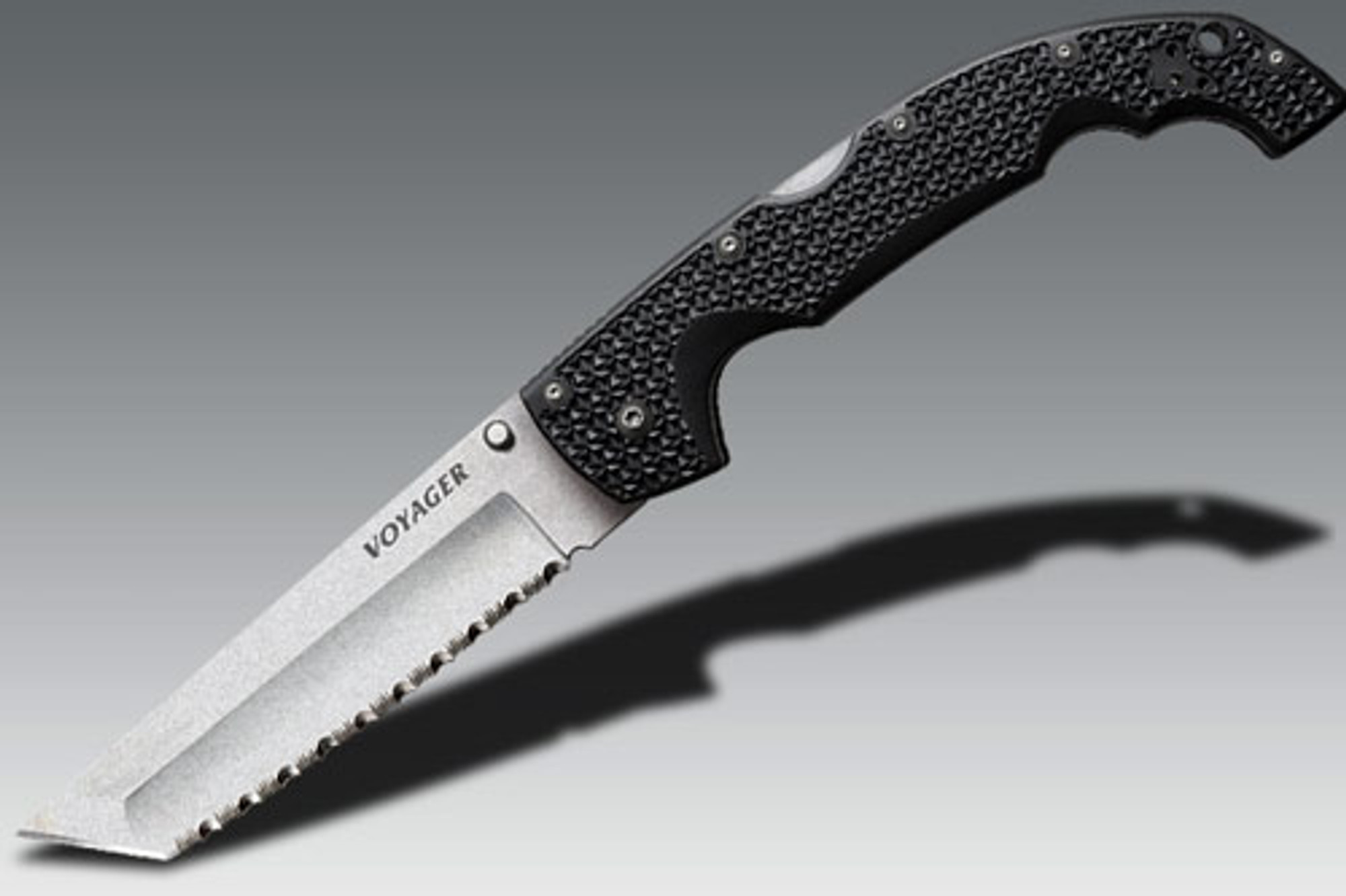 Cold Steel Voyager Tanto Extra Large - Serrated  Model