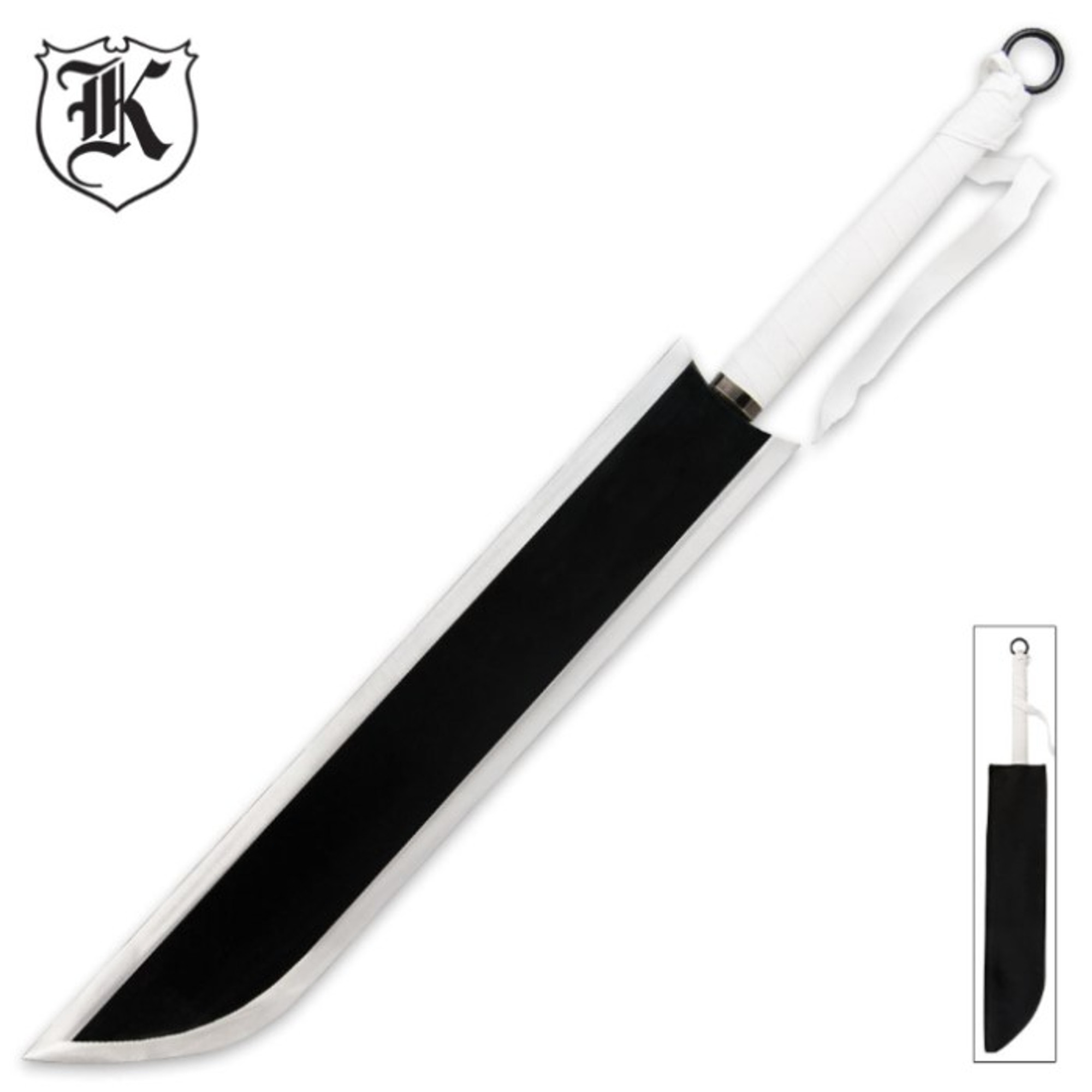 Red Guardian Ninja Sword and Kunai /