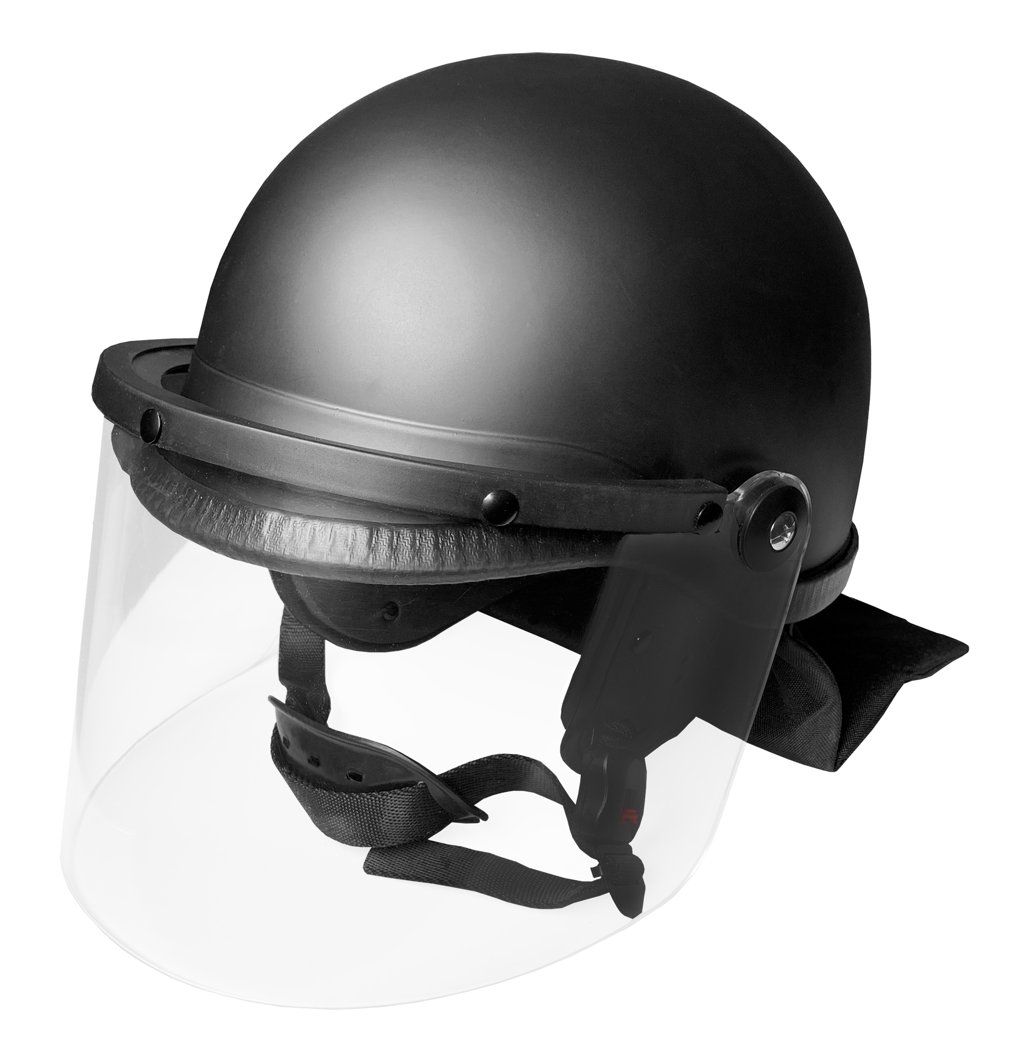 Riot Control Helmet - Abs Shell / Pc Face Shield