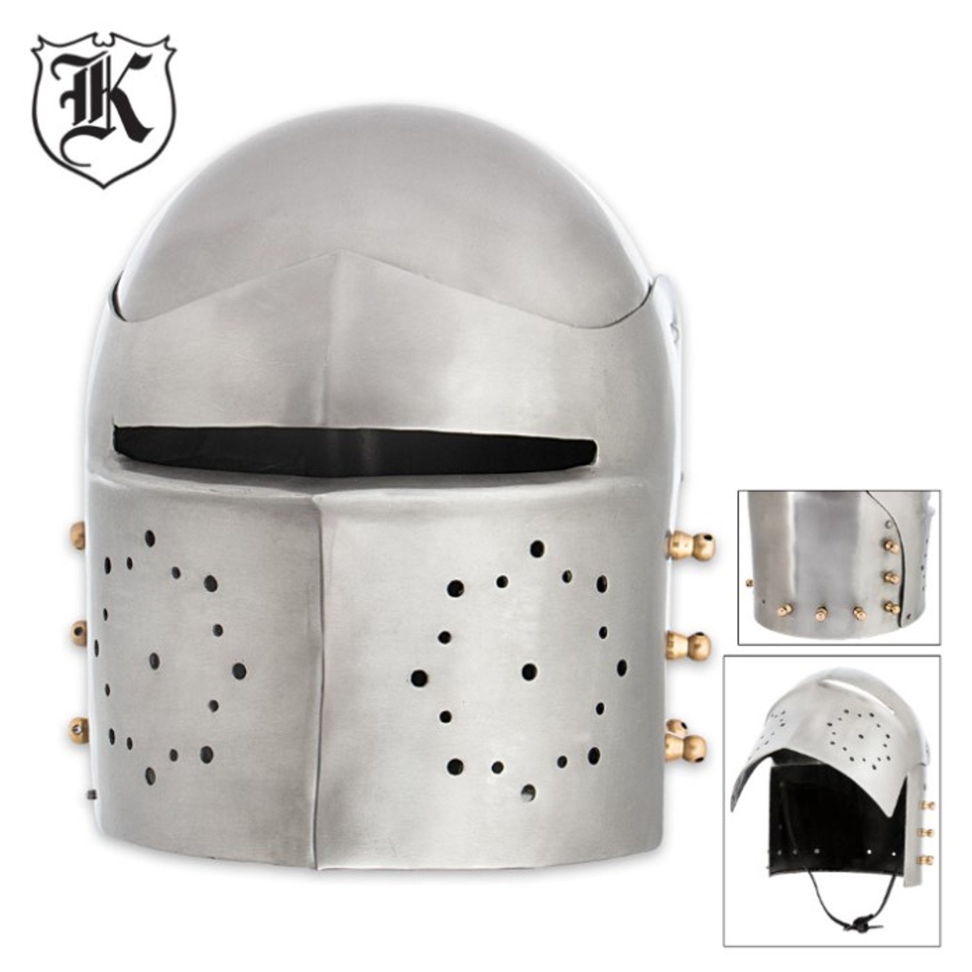 Legends In Steel Crusader Knight Helm