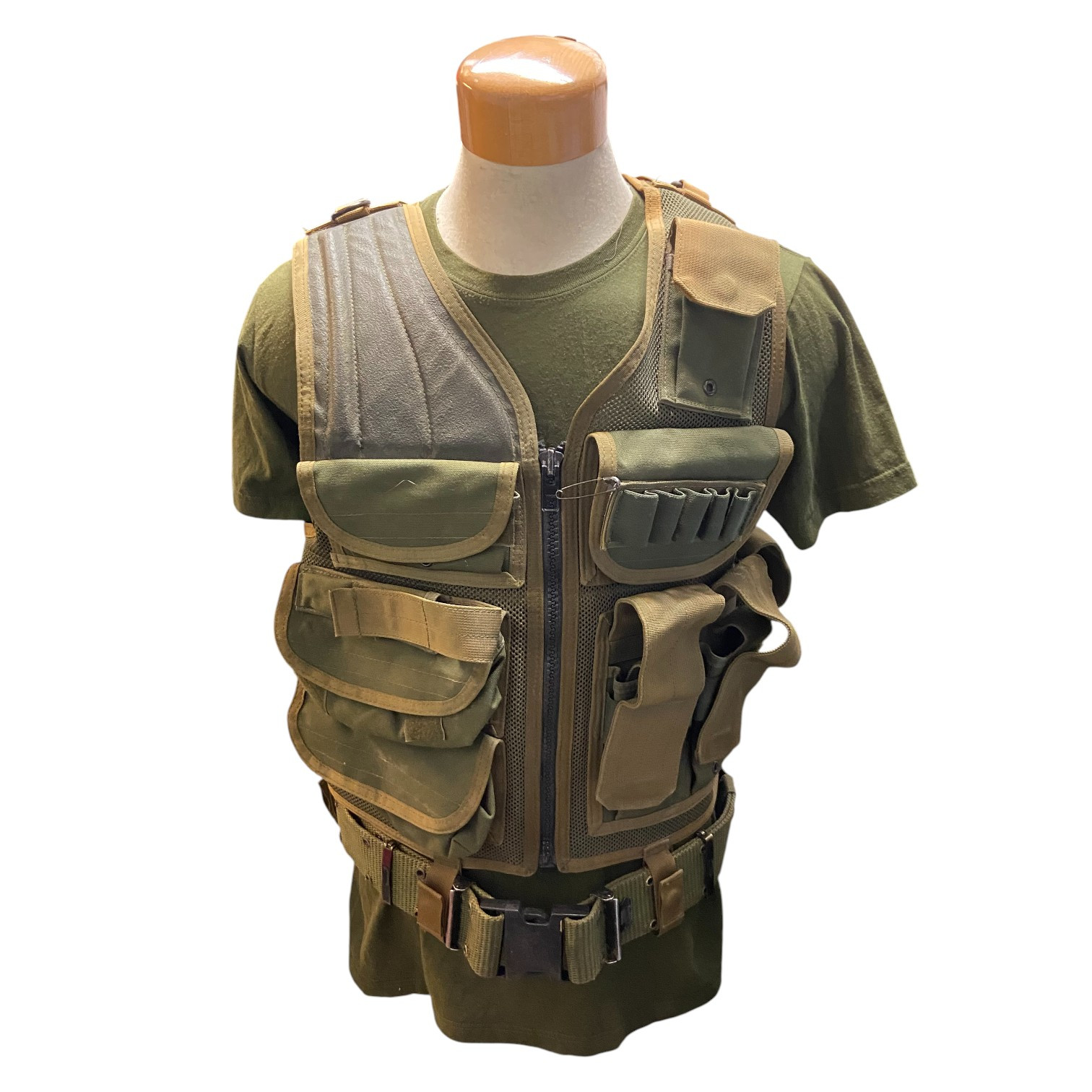 U.S. BlackHawk Old School Omega Elite Tactical Best W/ LC-1 Belt