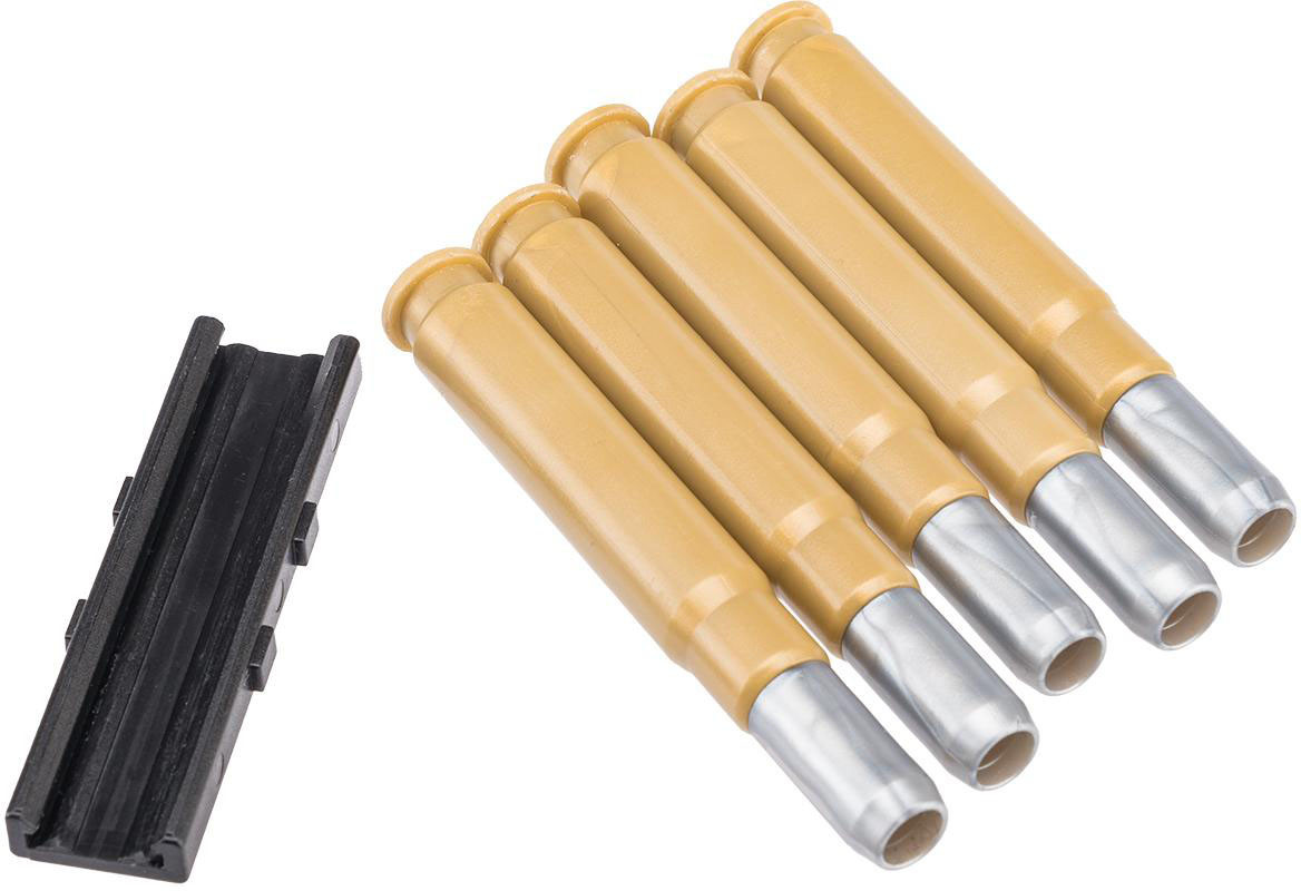 Matrix 5 Piece Shell Set for Matrix Kar 98K Shell Ejecting Spring Powered Bolt Action Airsoft Sniper Rifle