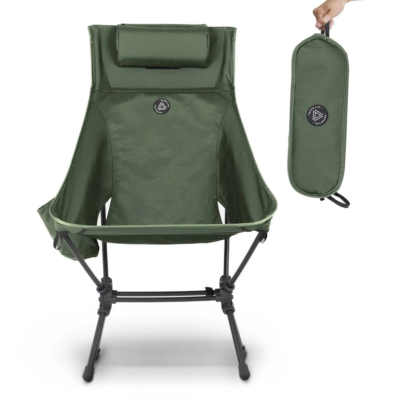 High Back Ultralight Folding Chair
