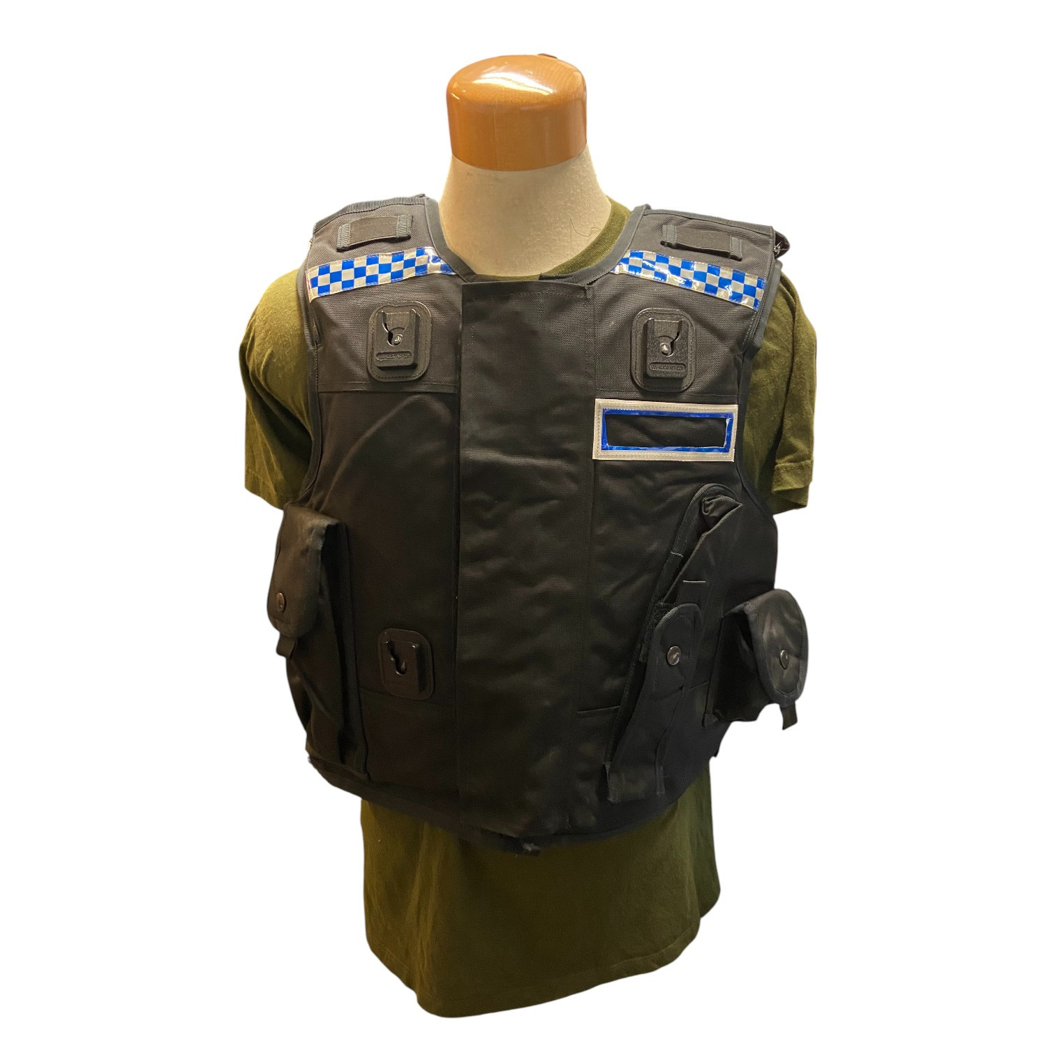 Law Enforcement Surplus Global Armour Model GA-DEVO01-01M Dual Purpose Protective Vest