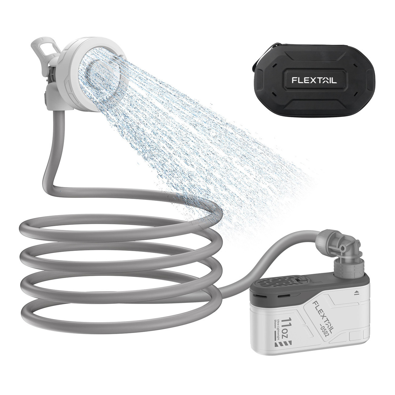 Max Shower & Carrying Case