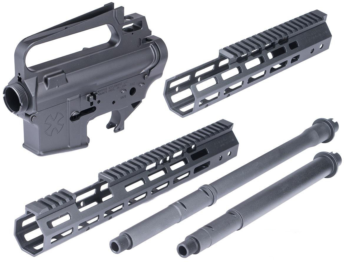 EMG Noveske Deluxe Edition A2 Receiver & Handguard Shorty FSP Kit for Tokyo Marui M4 MWS Gas Blowback Rifles by Dytac