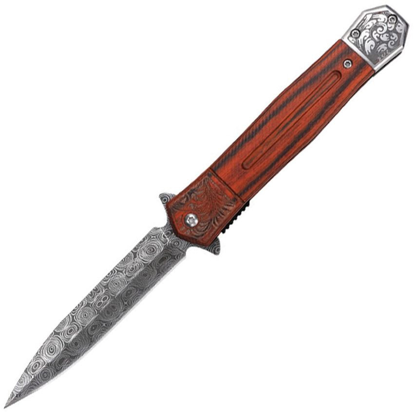 TAC FORCE Linerlock A/O Acid Etch