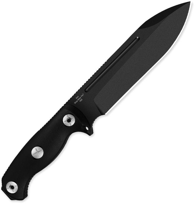 Kizer Cutlery Drop Bear 7 Fixed Blade Black