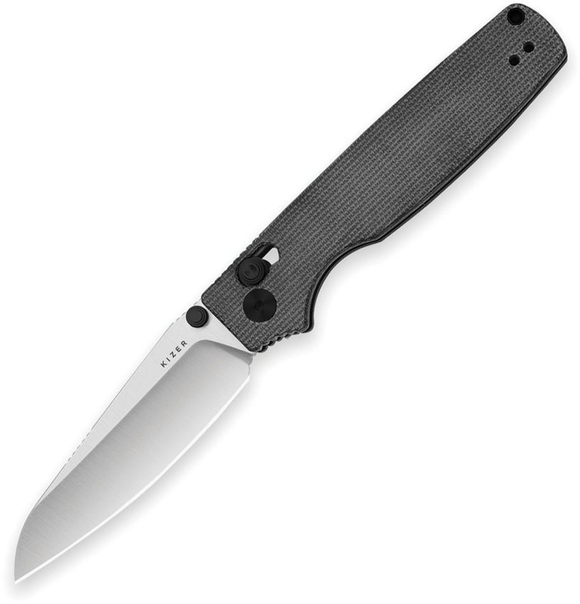 KIZER CUTLERY Original 2 Clutch Lock Micarta
