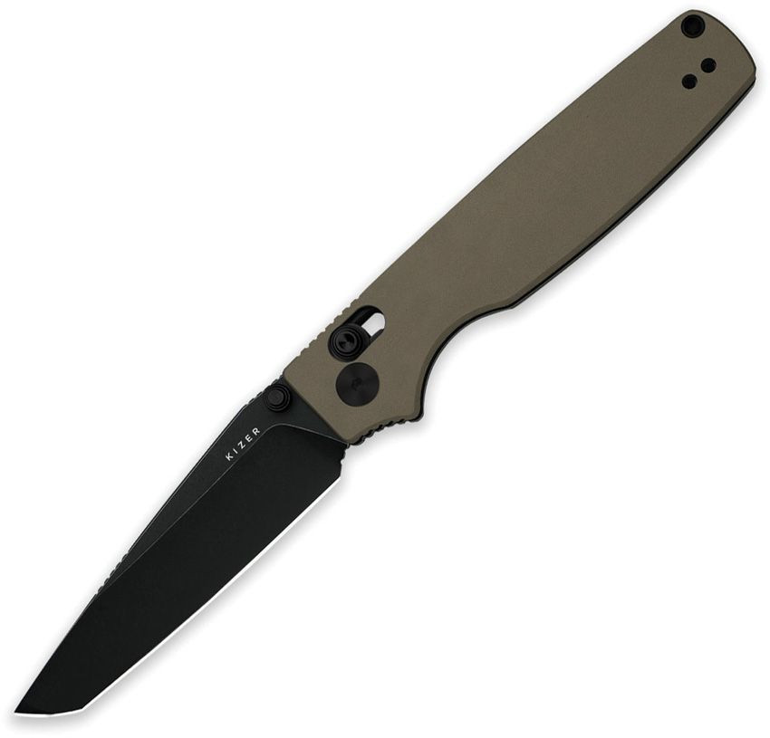 KIZER CUTLERY Original 2 Clutch Lock Green