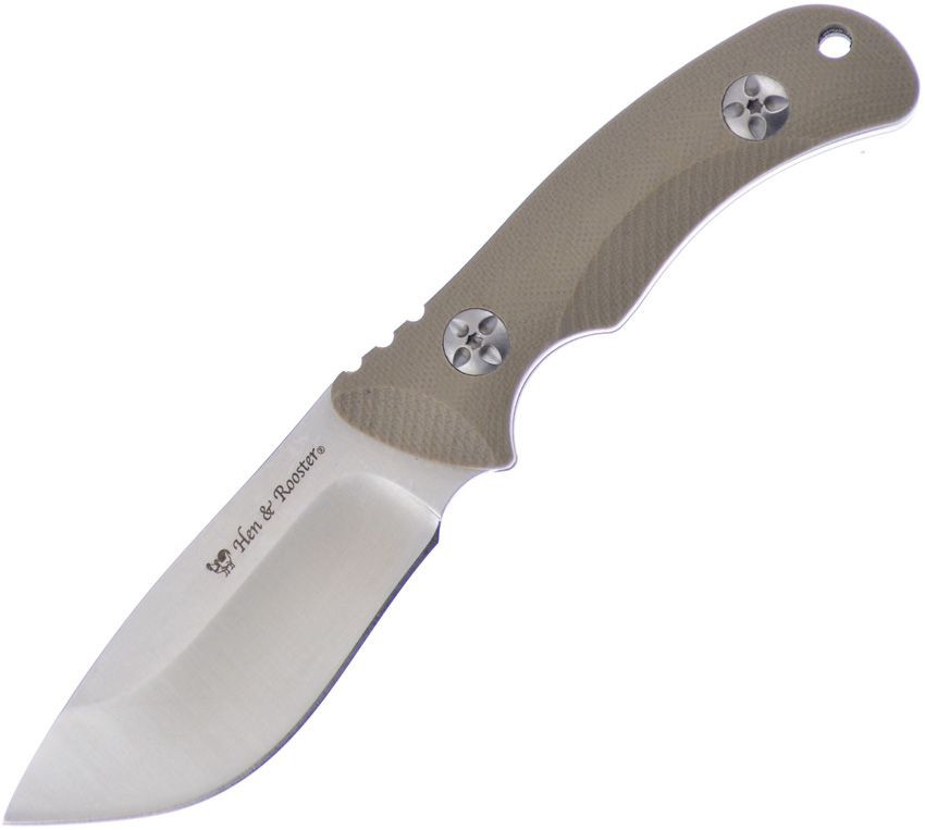 HEN & ROOSTER INT Fixed Blade Desert G10