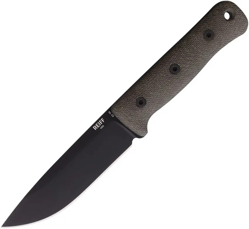 Reiff Knives  F5 Gen 2 Fixed Blade Grn Mic