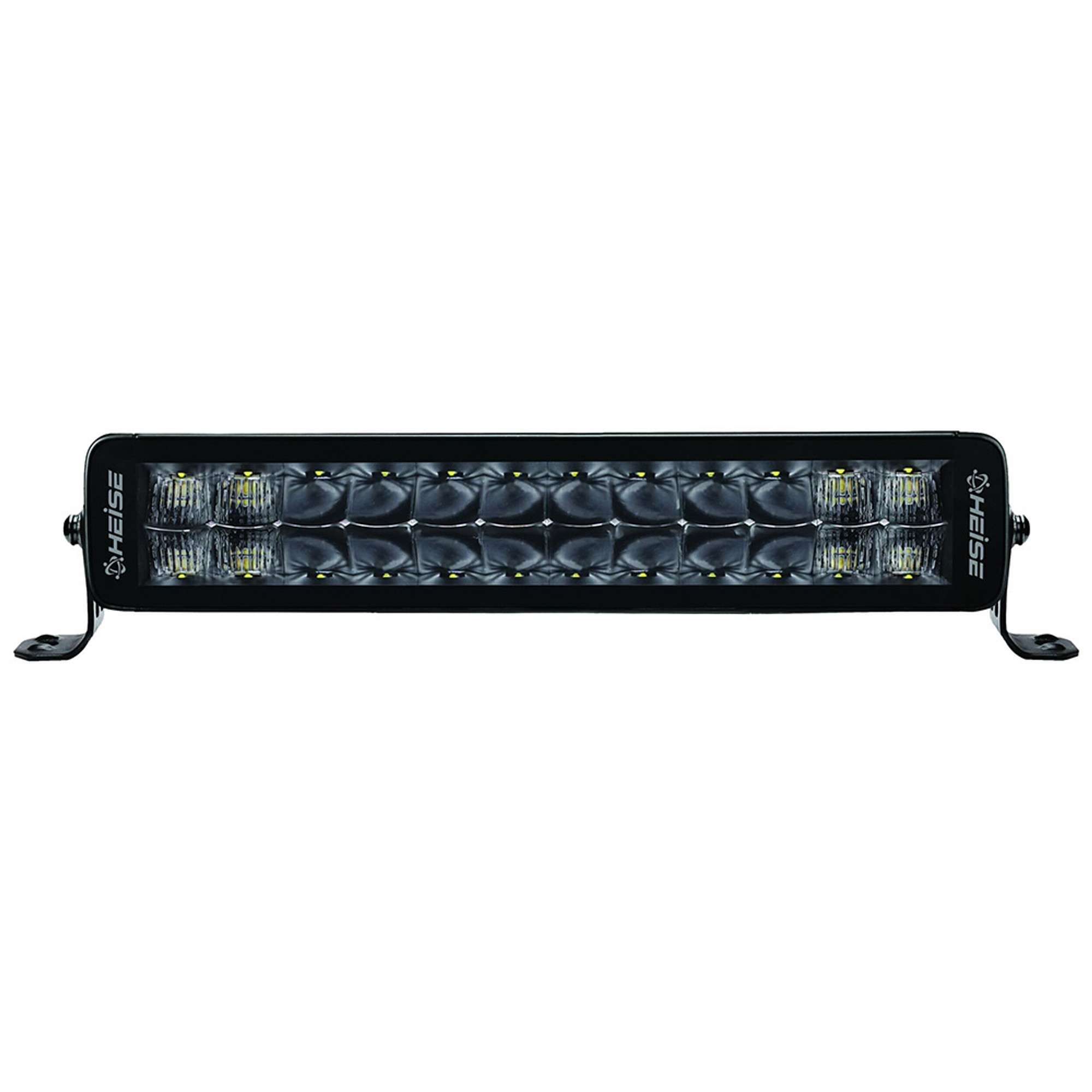 HEISE Dual Row Blackout LED Lightbar - 14"